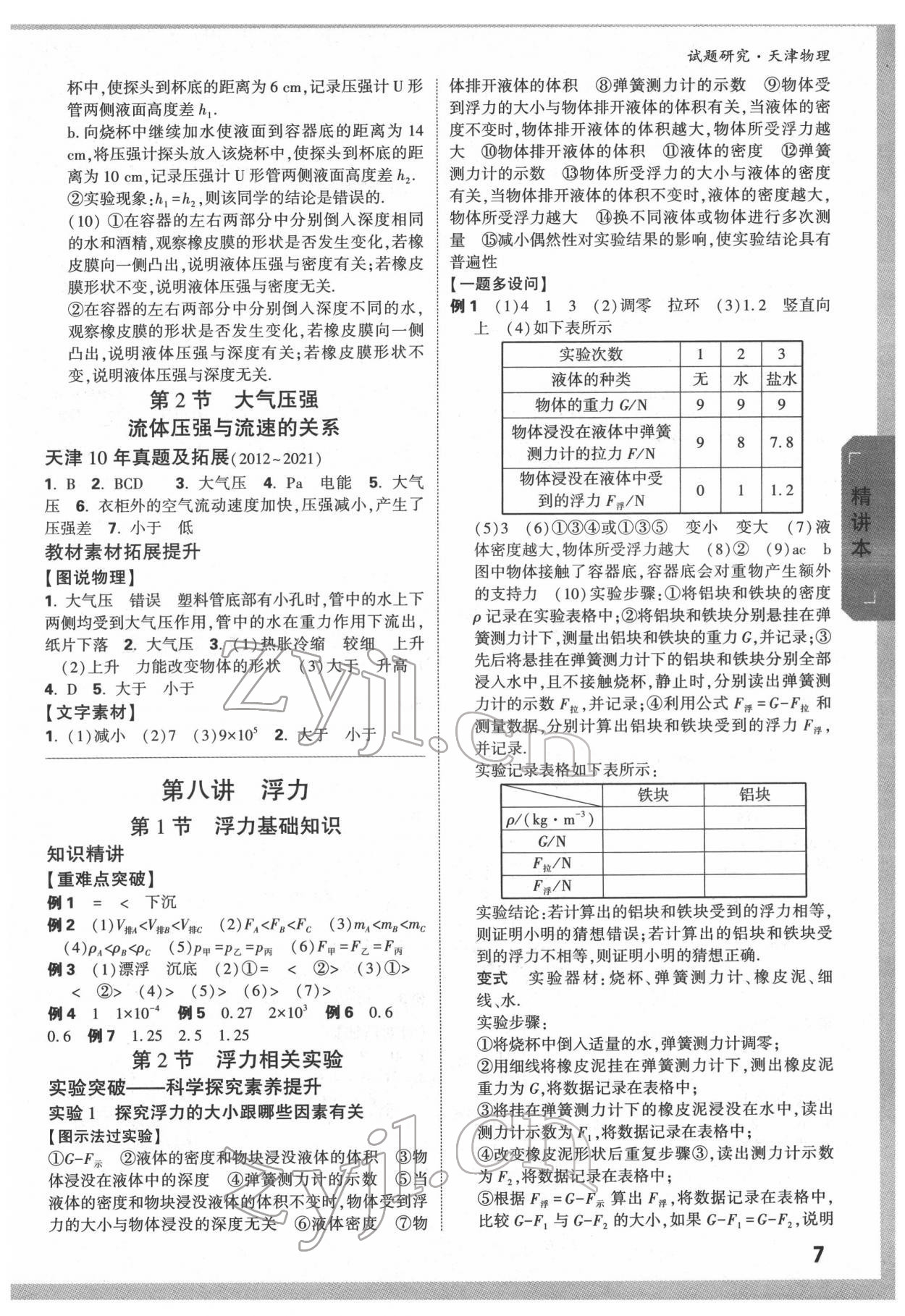 2022年万唯中考试题研究物理中考人教版天津专版 第6页