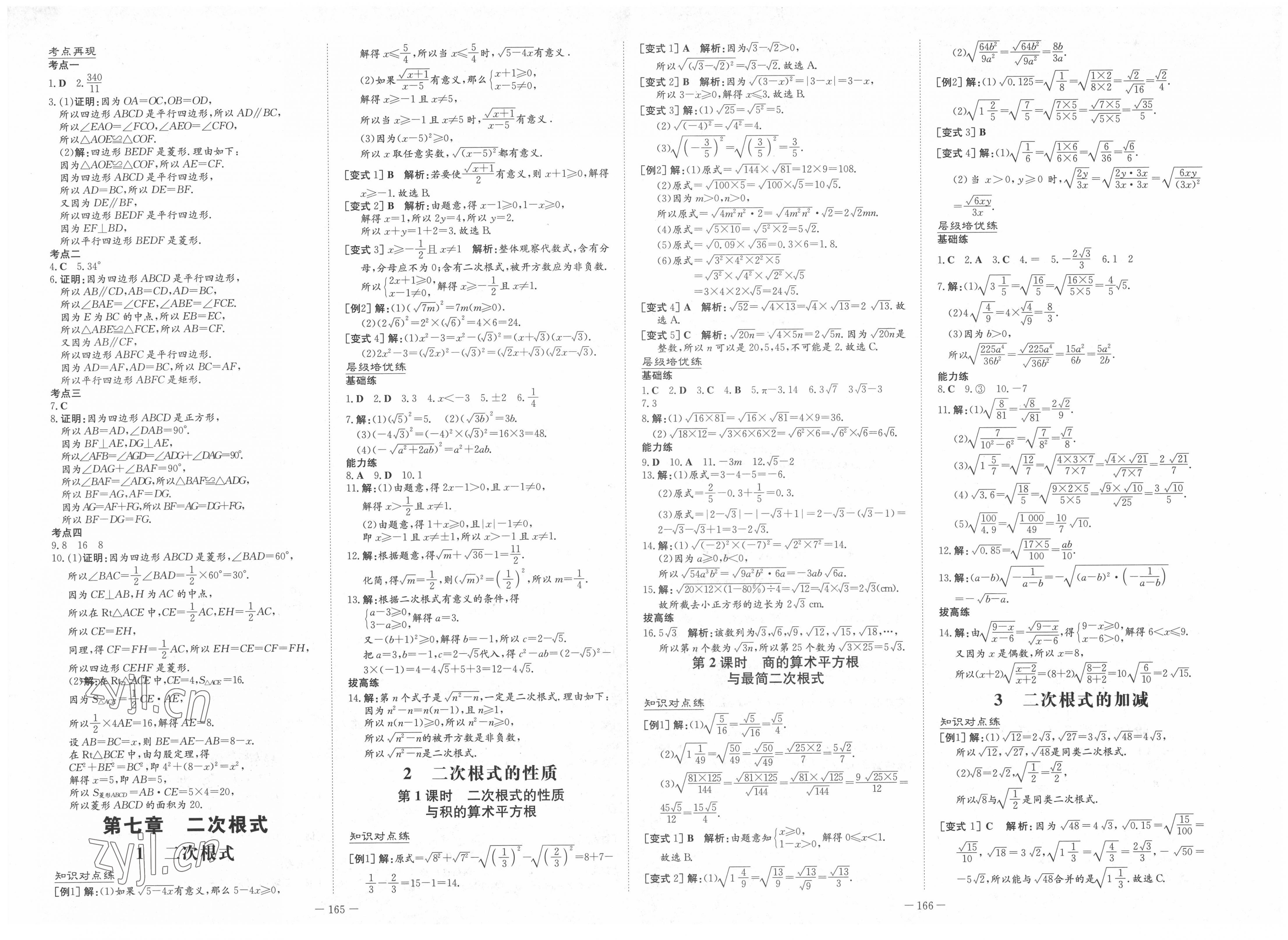 2022年练案八年级数学下册鲁教版54制 第5页