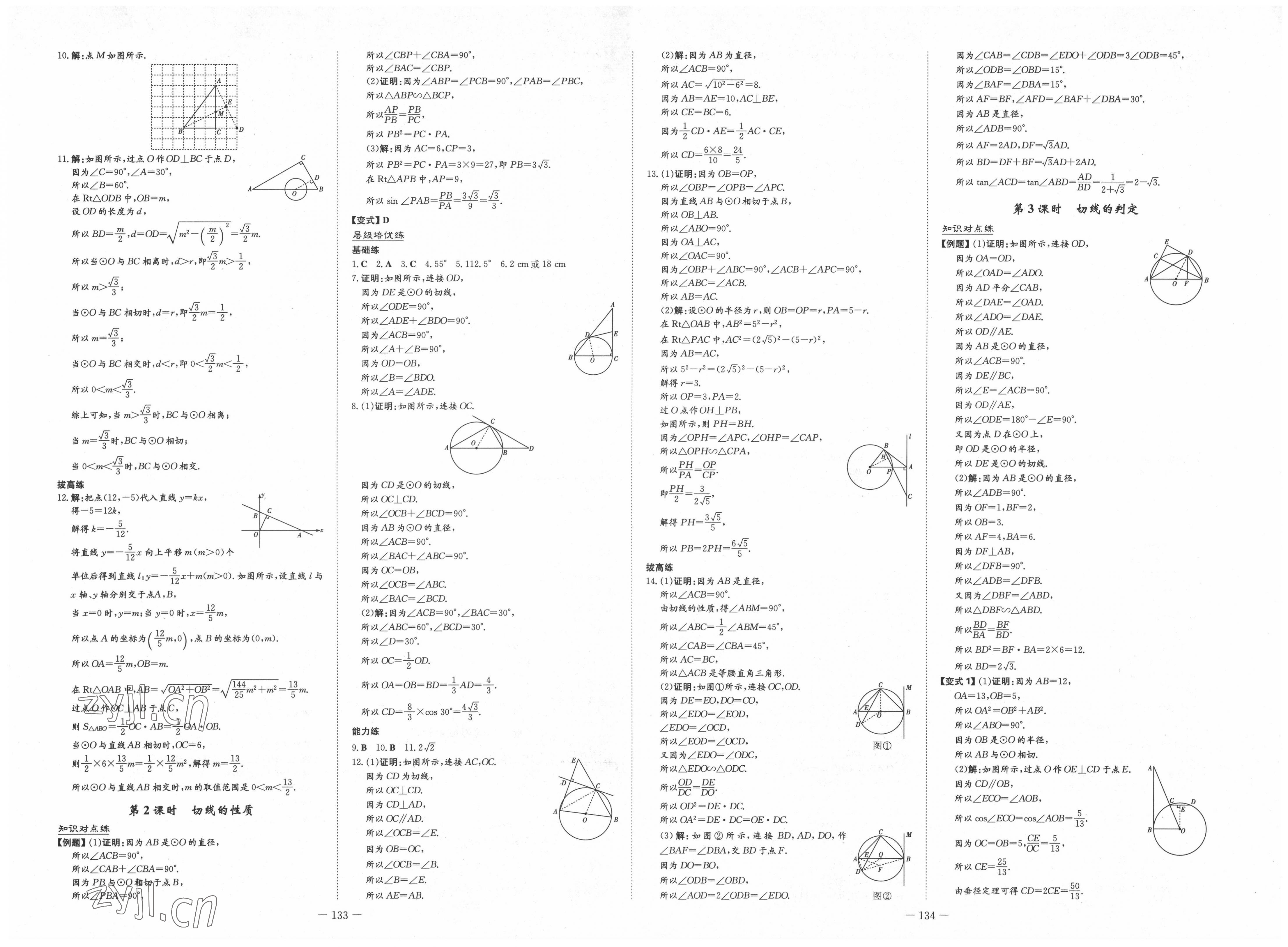 2022年练案九年级数学下册鲁教版54制 第5页