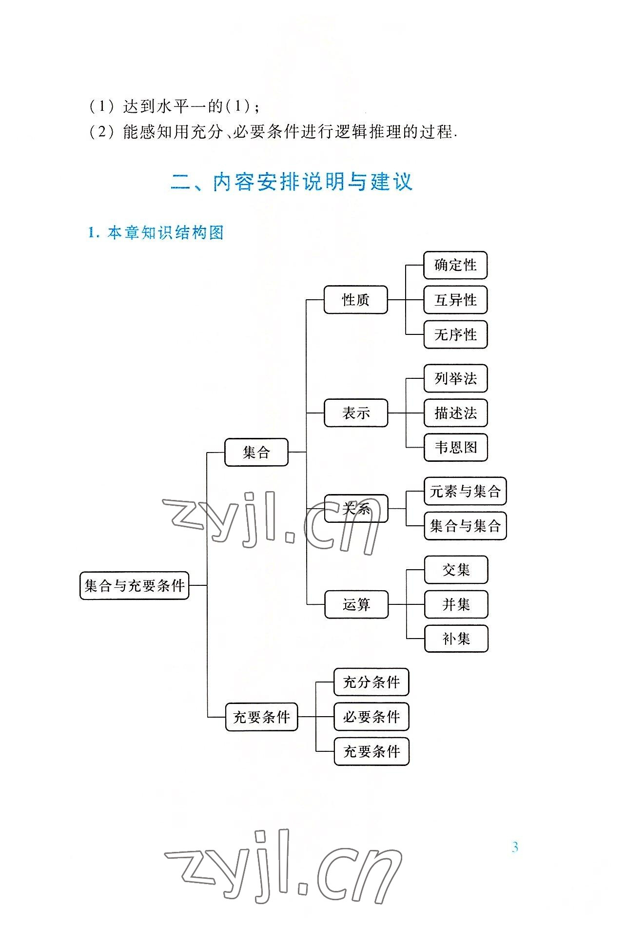 2022年基础模块高等教育出版社中职数学上册第四版高教版 参考答案第3页