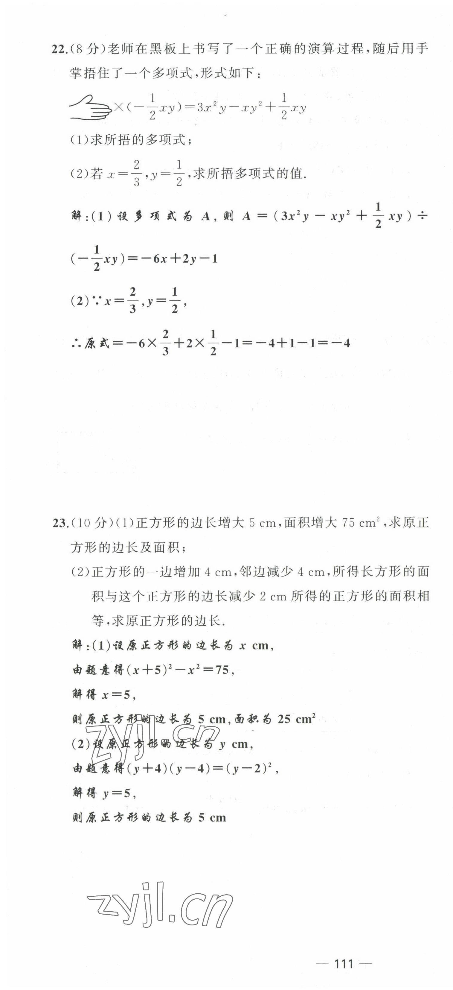 2022年原创新课堂七年级数学下册北师大版四川专版 第4页