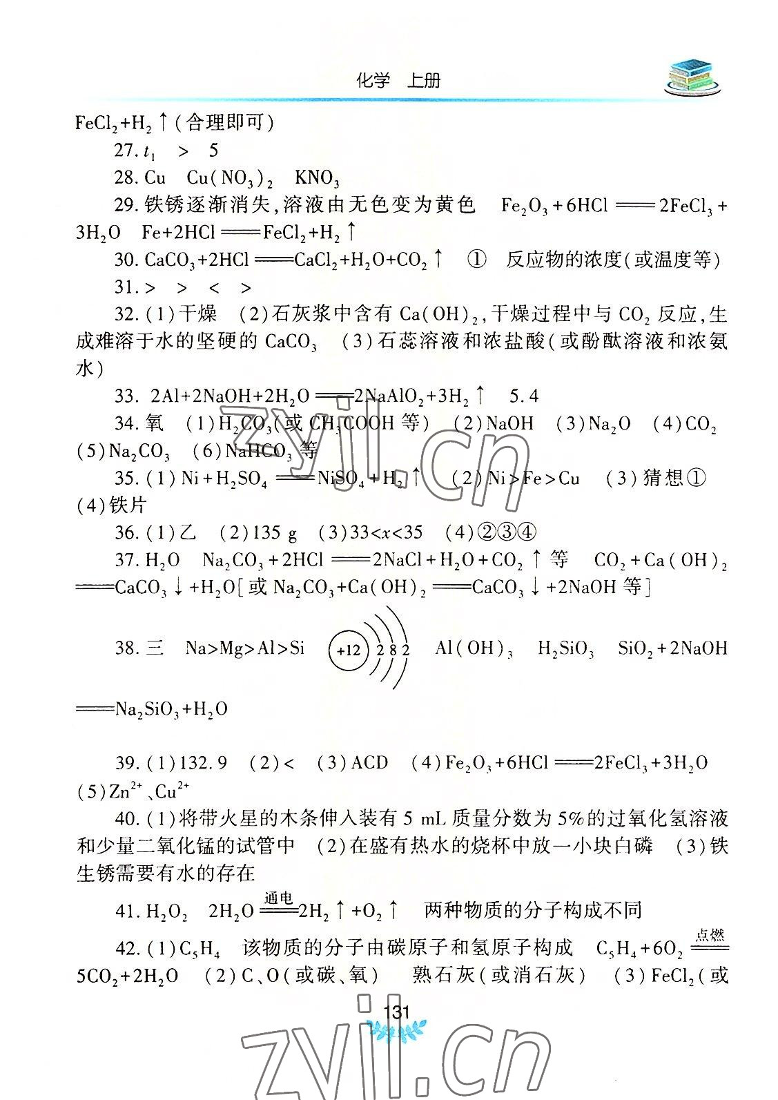 2022年河南省初中學(xué)業(yè)水平考試解析與檢測化學(xué)上冊 第3頁