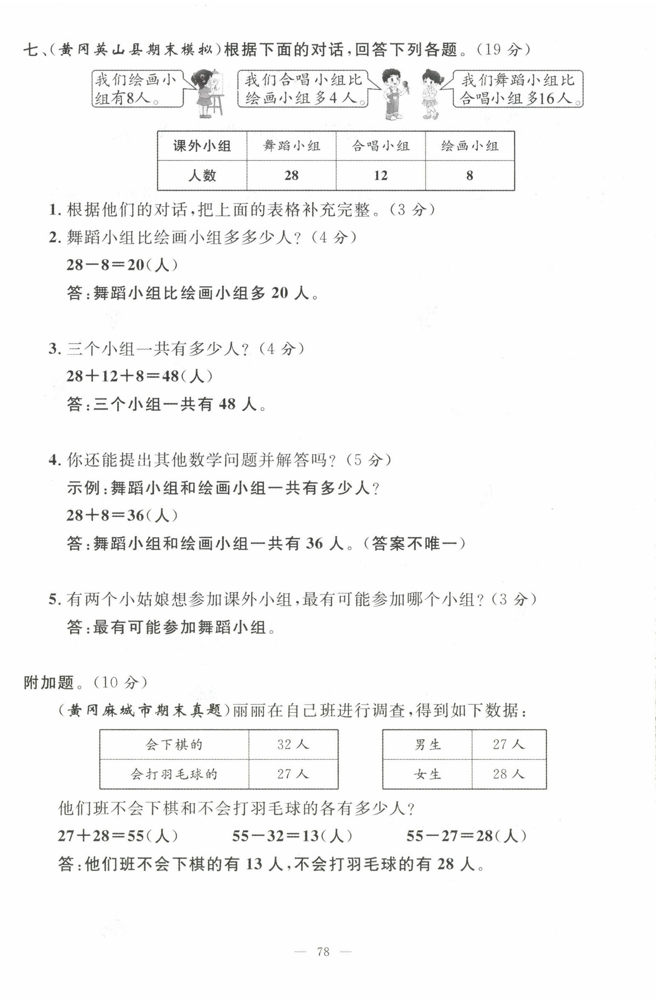 2022年名師測控二年級數(shù)學(xué)下冊人教版鄂黃專版 第4頁