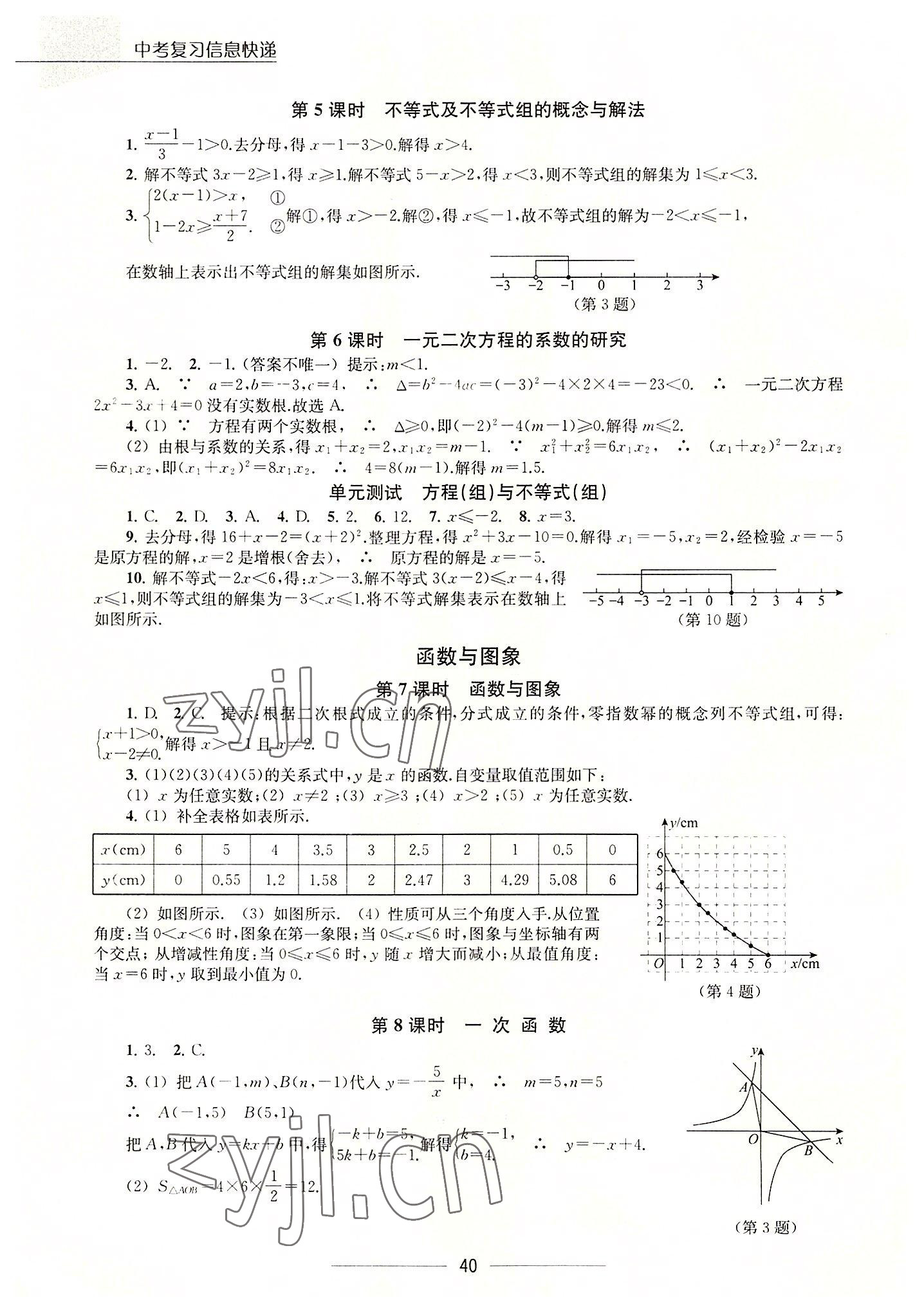 2022年中考复习信息快递数学第2分册江西专版 第2页