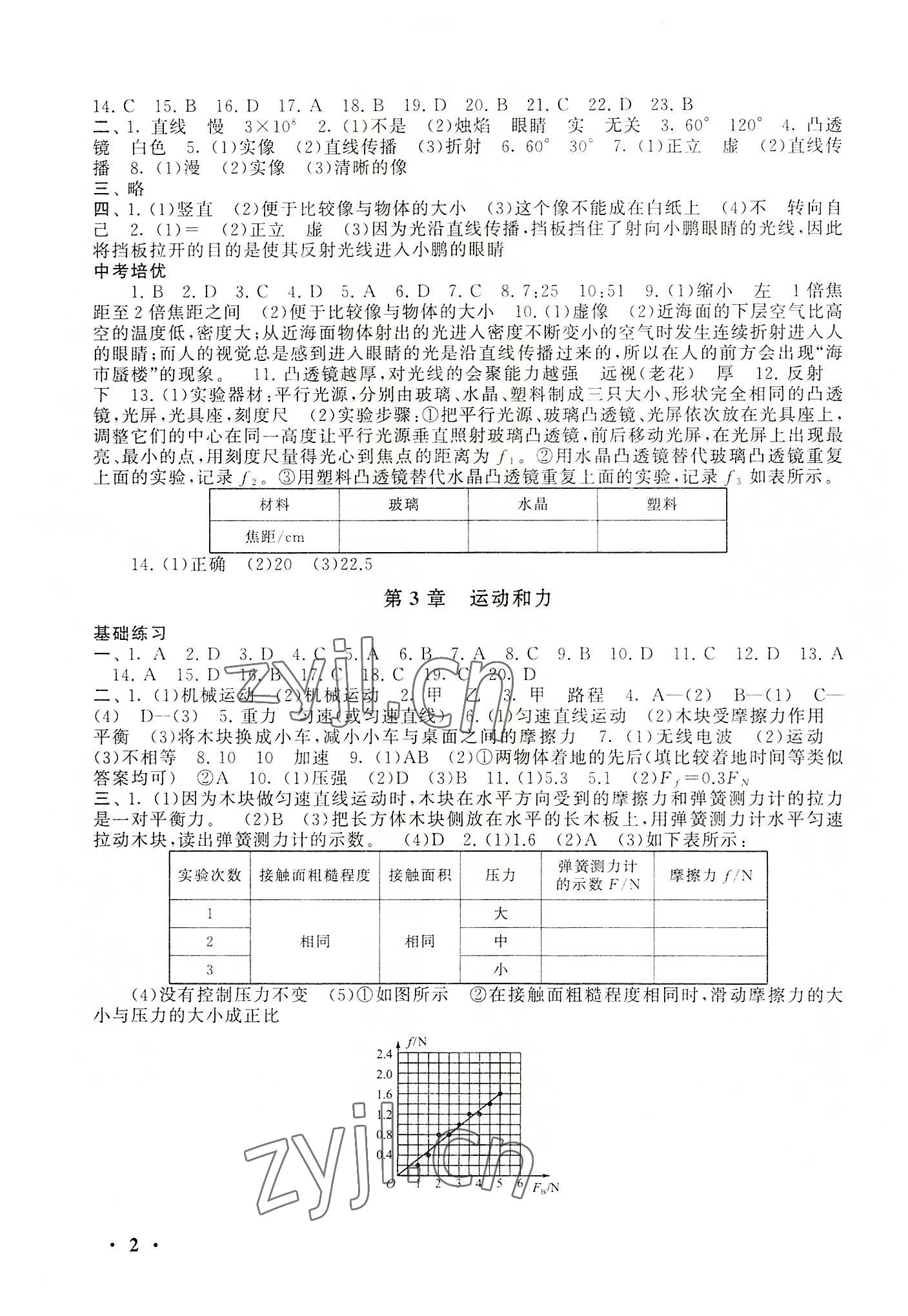 2022年暑假大串联安徽人民出版社七年级科学浙教版 第2页