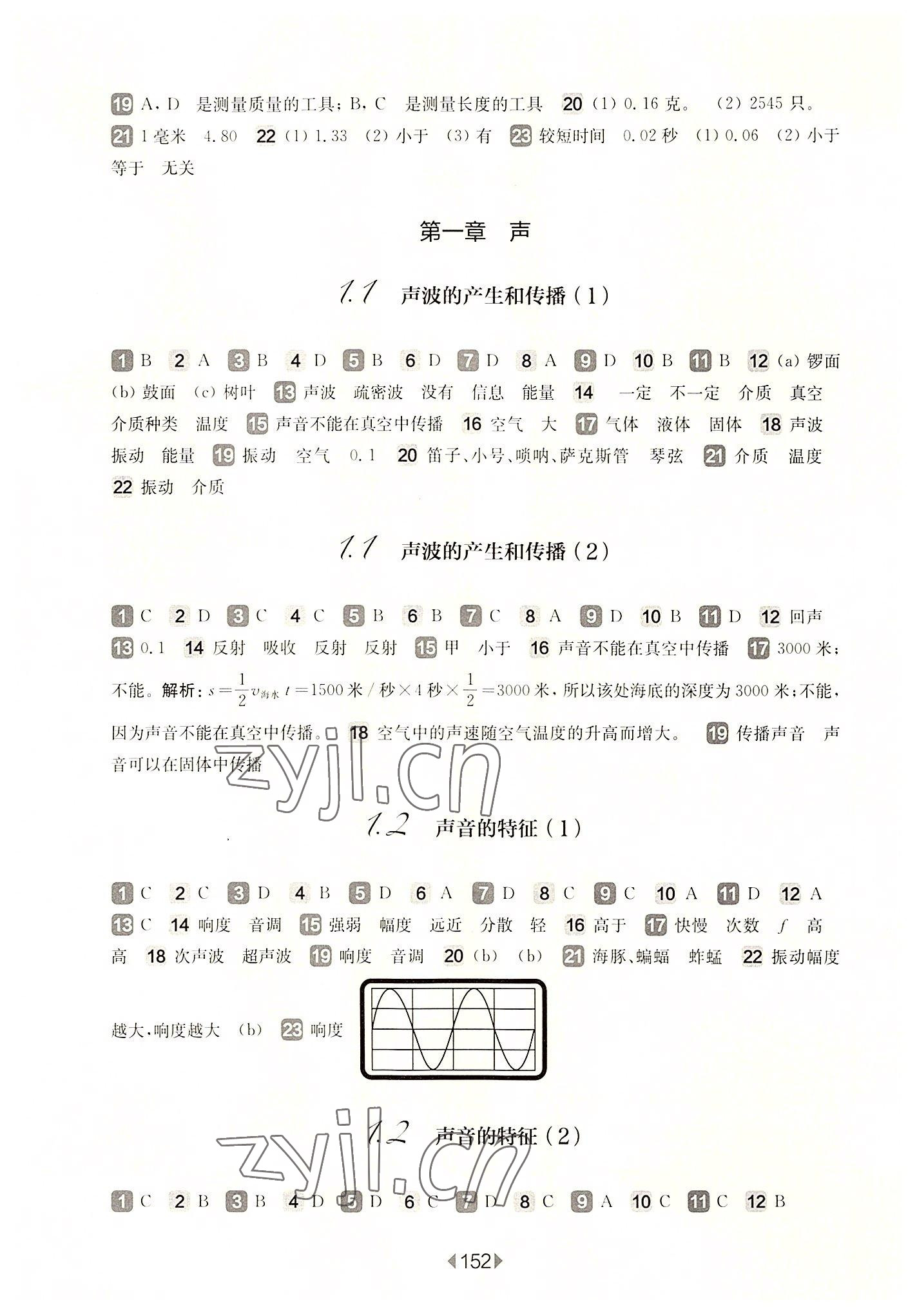 2022年華東師大版一課一練八年級(jí)物理第一學(xué)期滬教版54制 第2頁(yè)