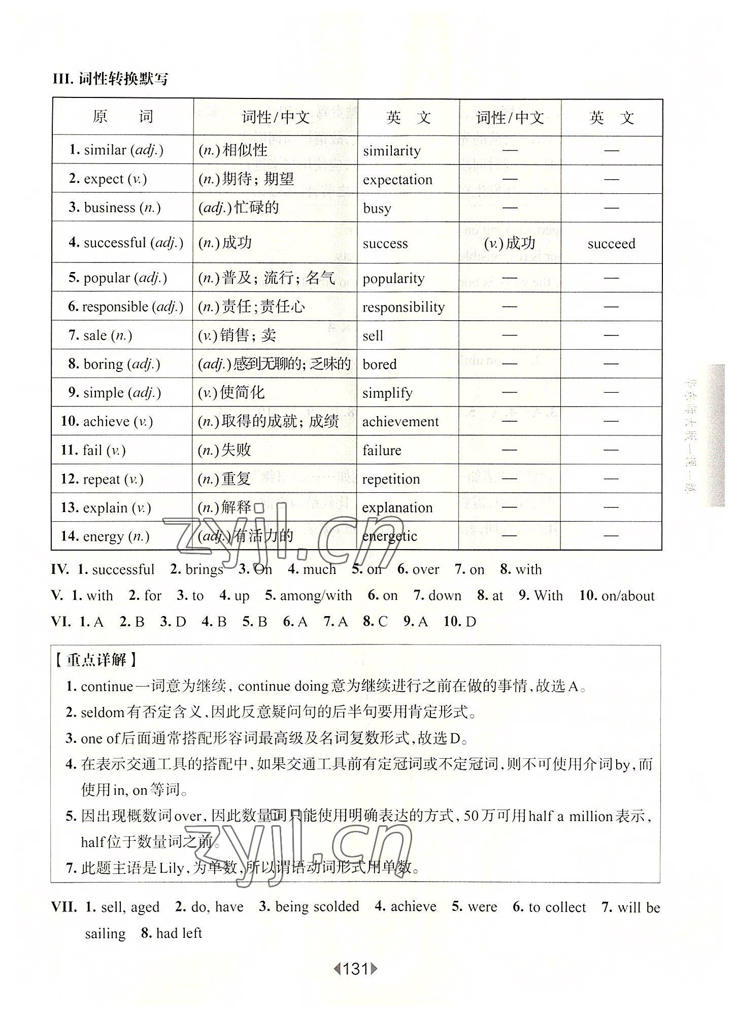 2022年華東師大版一課一練八年級英語上冊滬教版54制增強版 第5頁