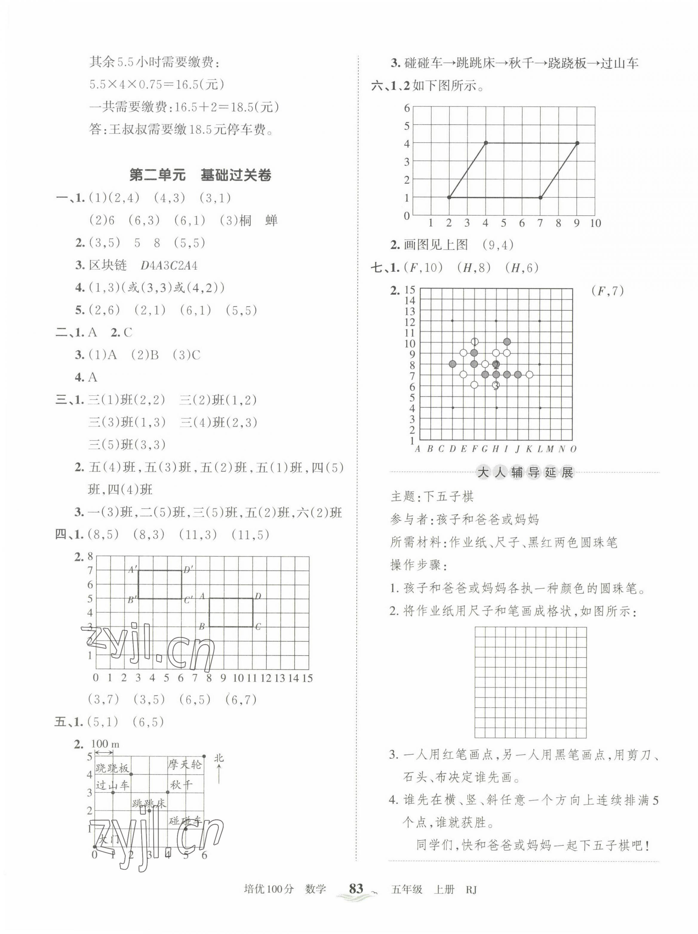 2022年王朝霞培优100分五年级数学上册人教版 第3页