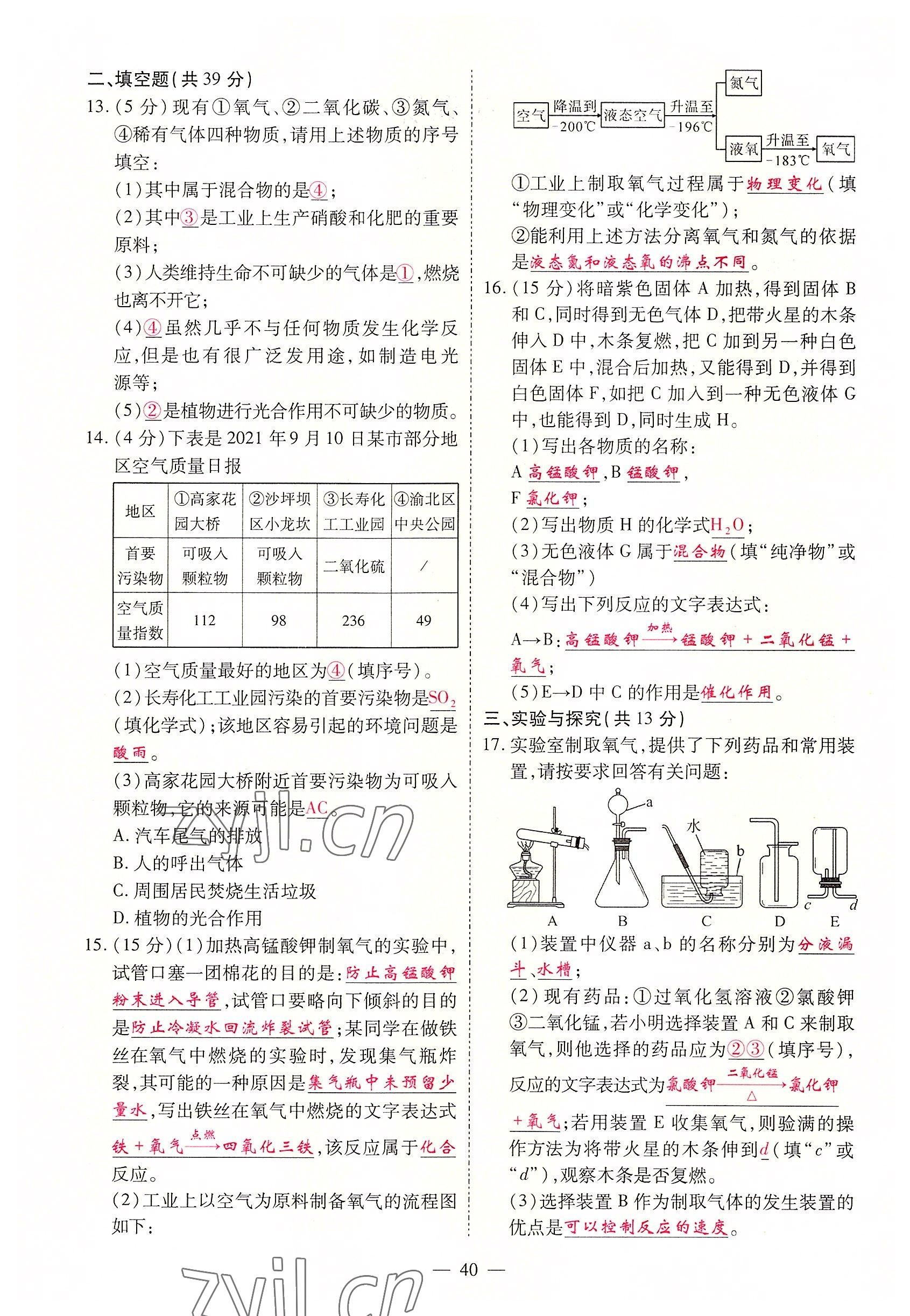 2022年優(yōu)課堂給力A加九年級(jí)化學(xué)全一冊(cè)人教版 參考答案第8頁(yè)