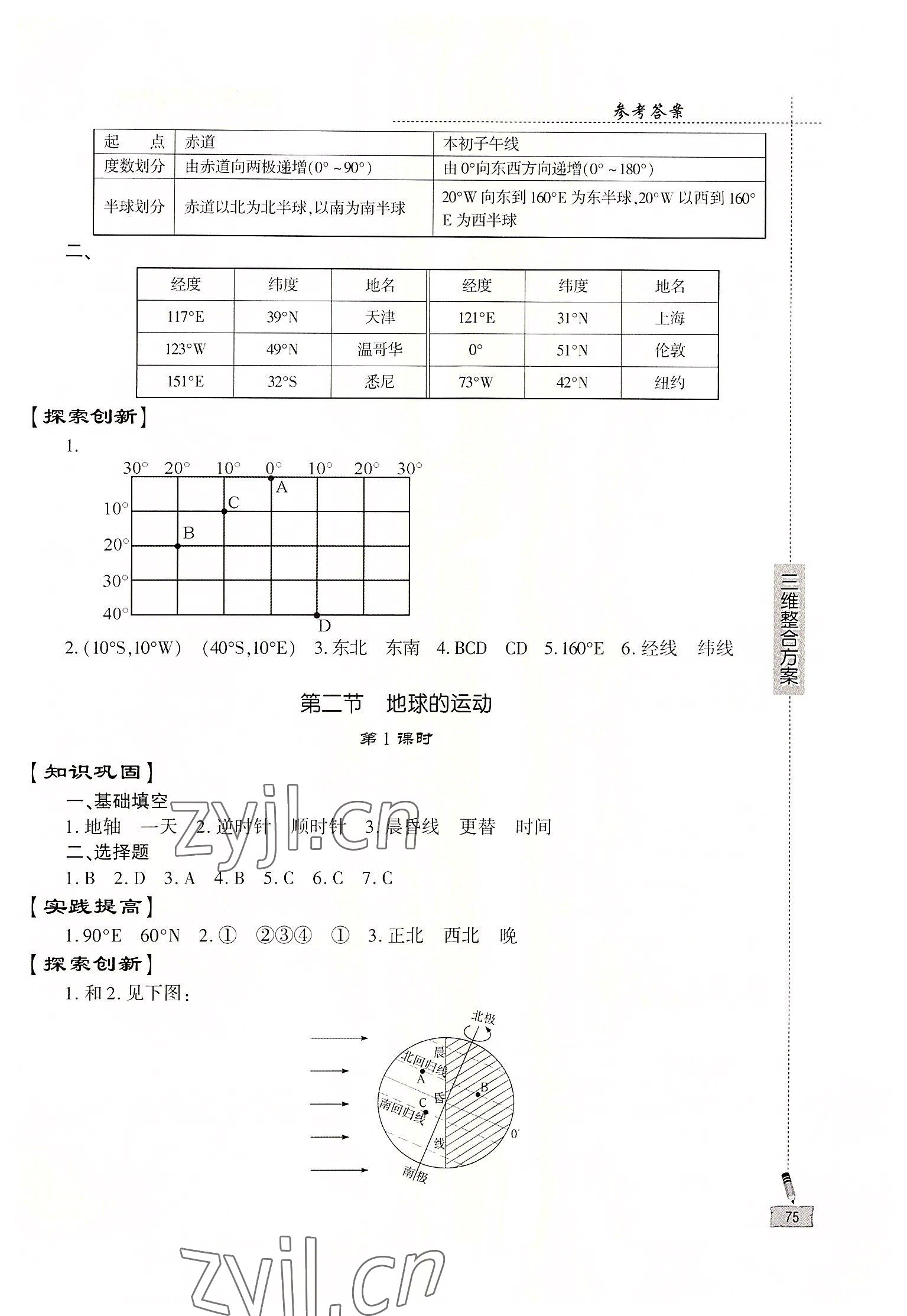 2022年仁愛地理同步練習(xí)冊七年級上冊仁愛版 第2頁