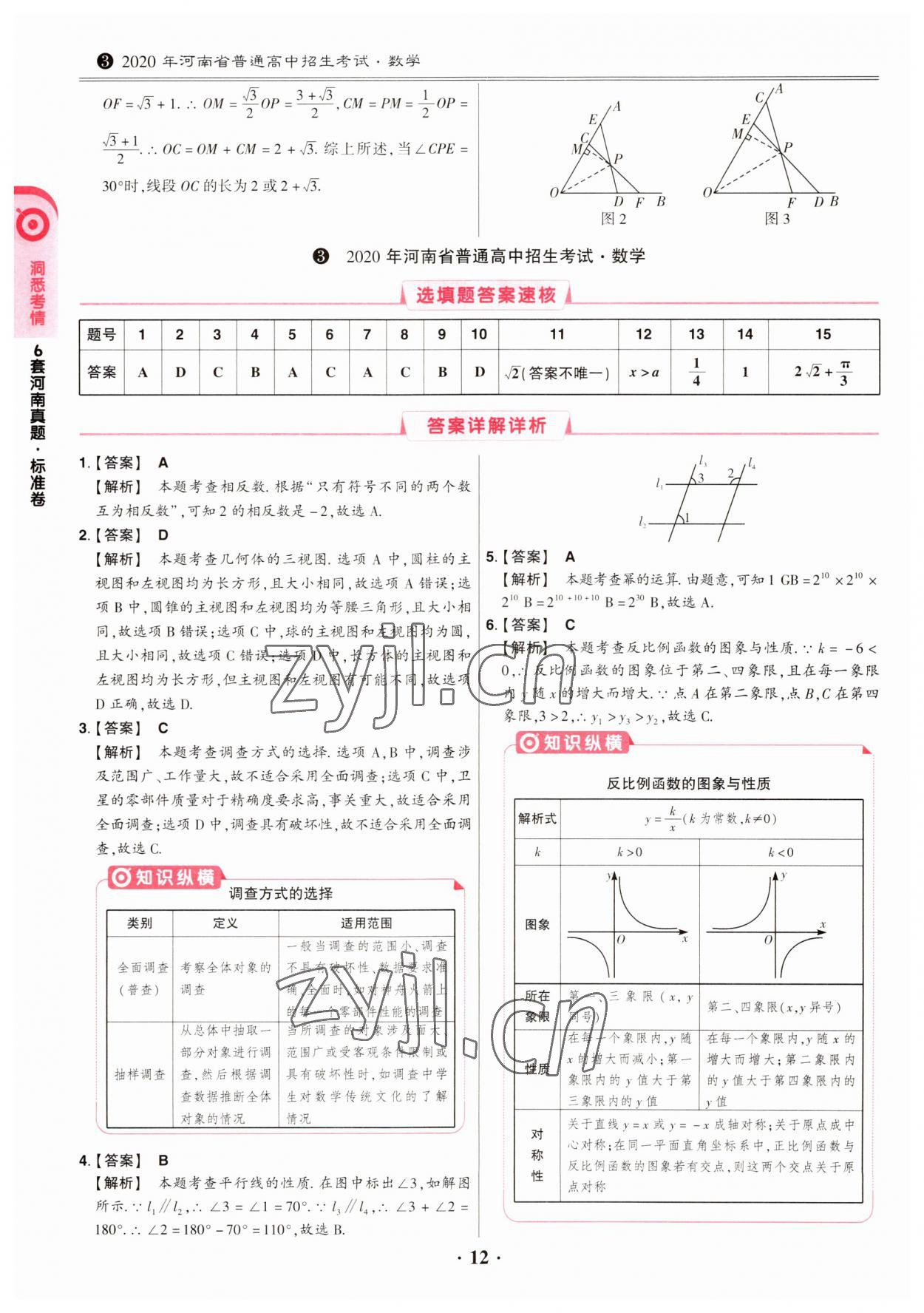 2023年鼎成中考模擬試卷精編數(shù)學河南專版 第12頁