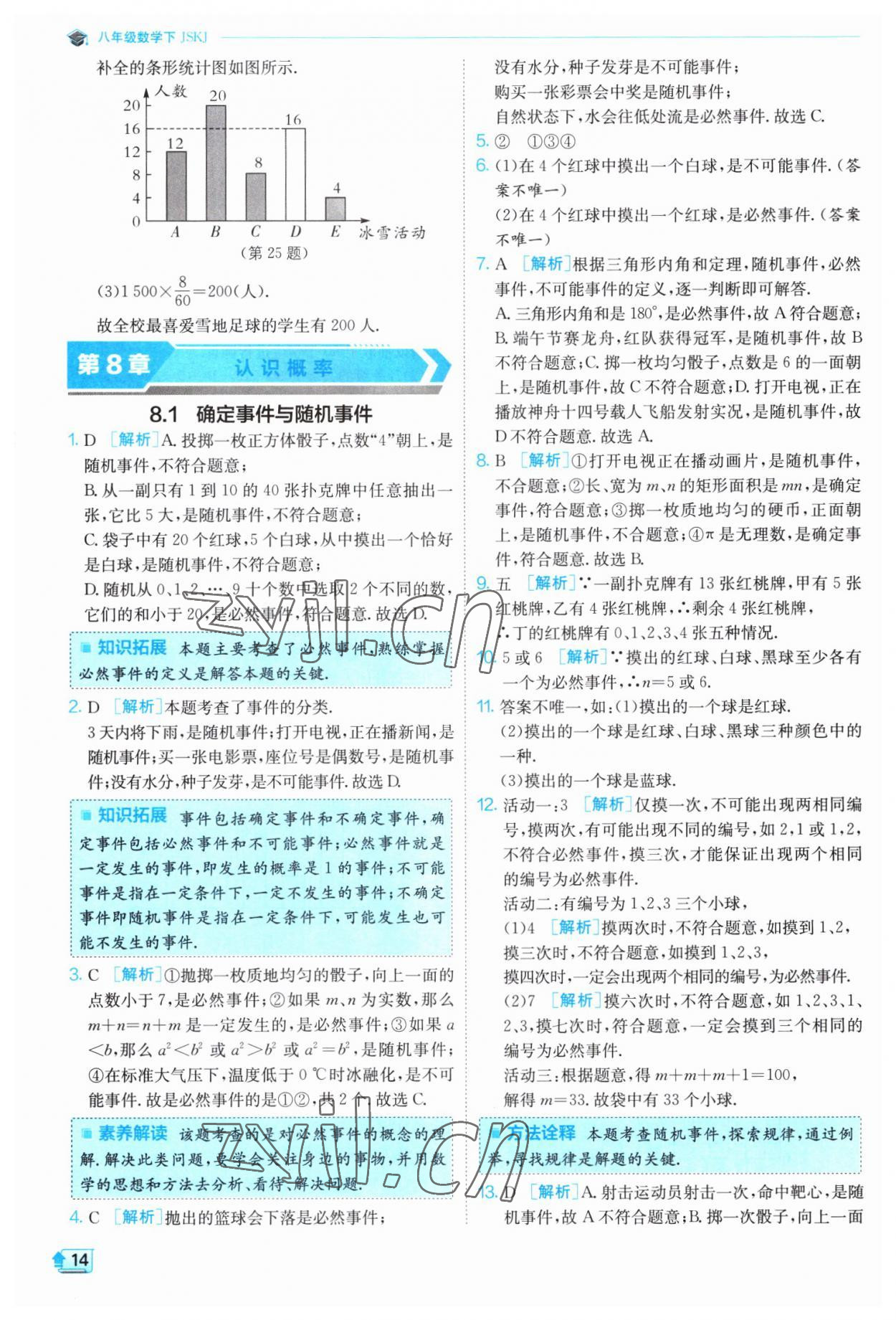 2023年实验班提优训练八年级数学下册苏科版 第14页