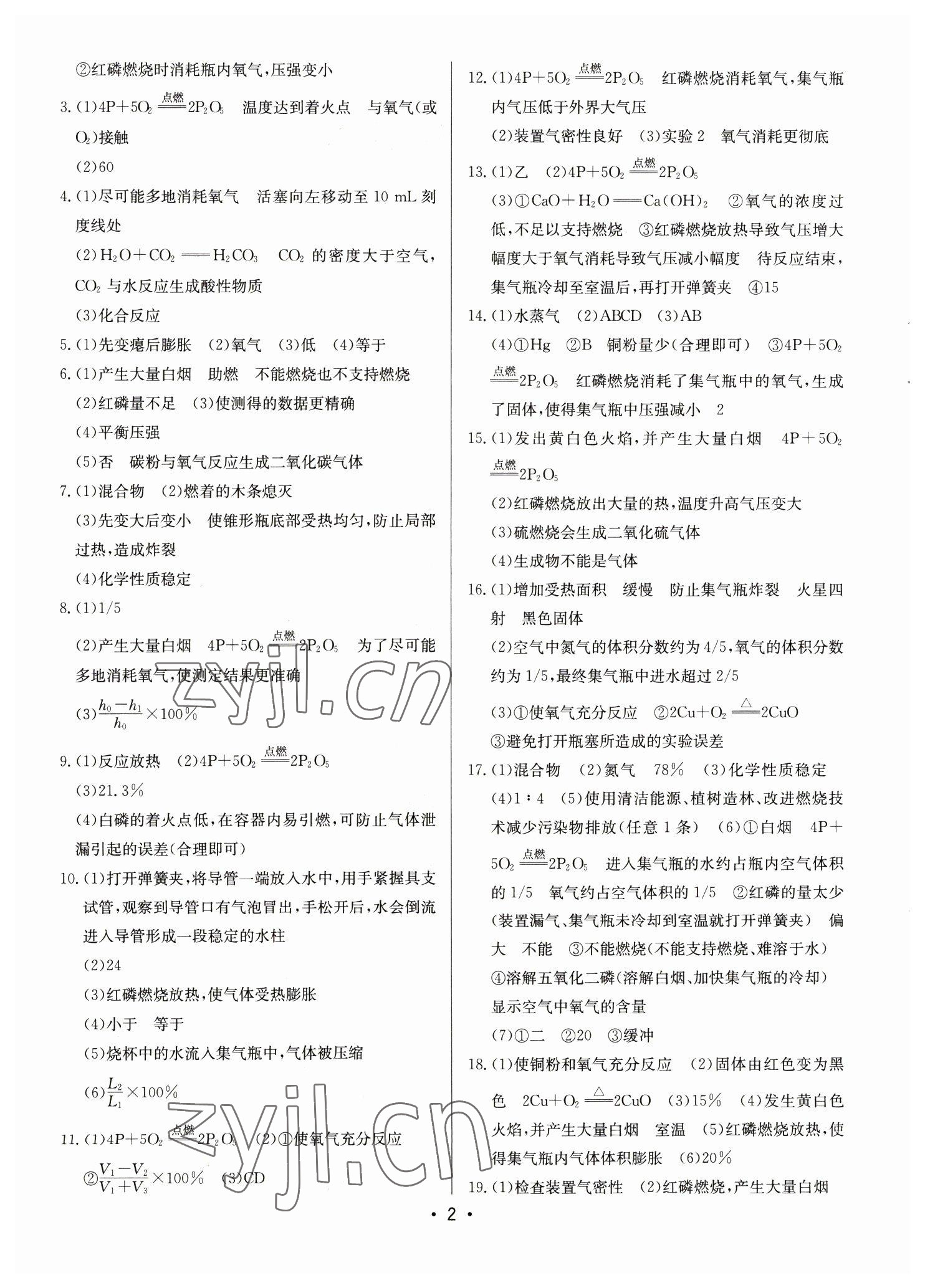 2023年启东中学中考总复习化学徐州专版 第2页