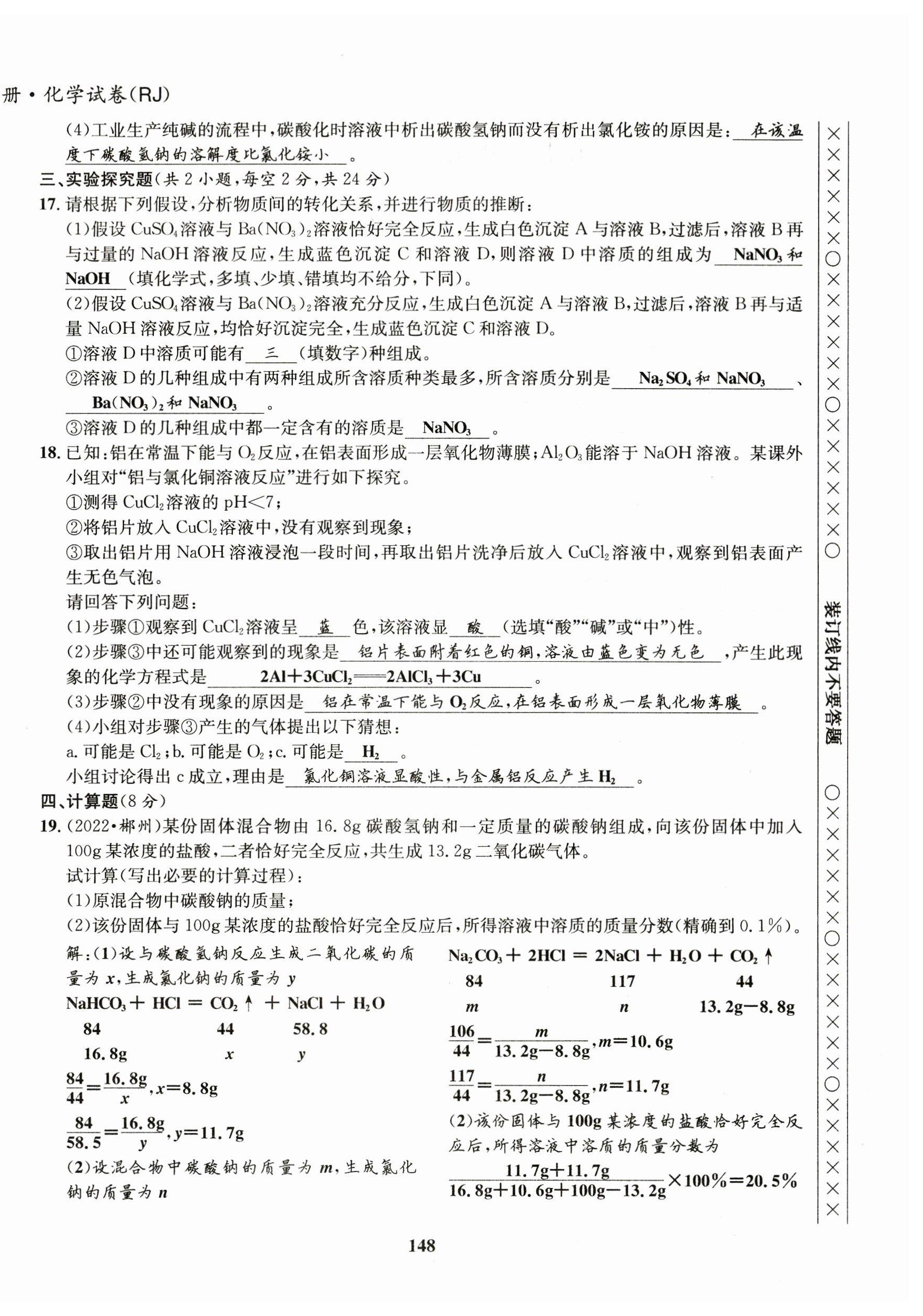 2023年指南针导学探究九年级化学下册人教版 第16页