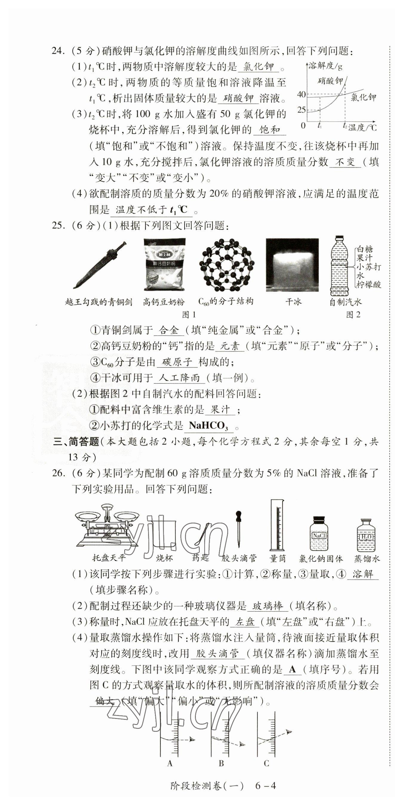 2023年中考狀元化學(xué) 第4頁