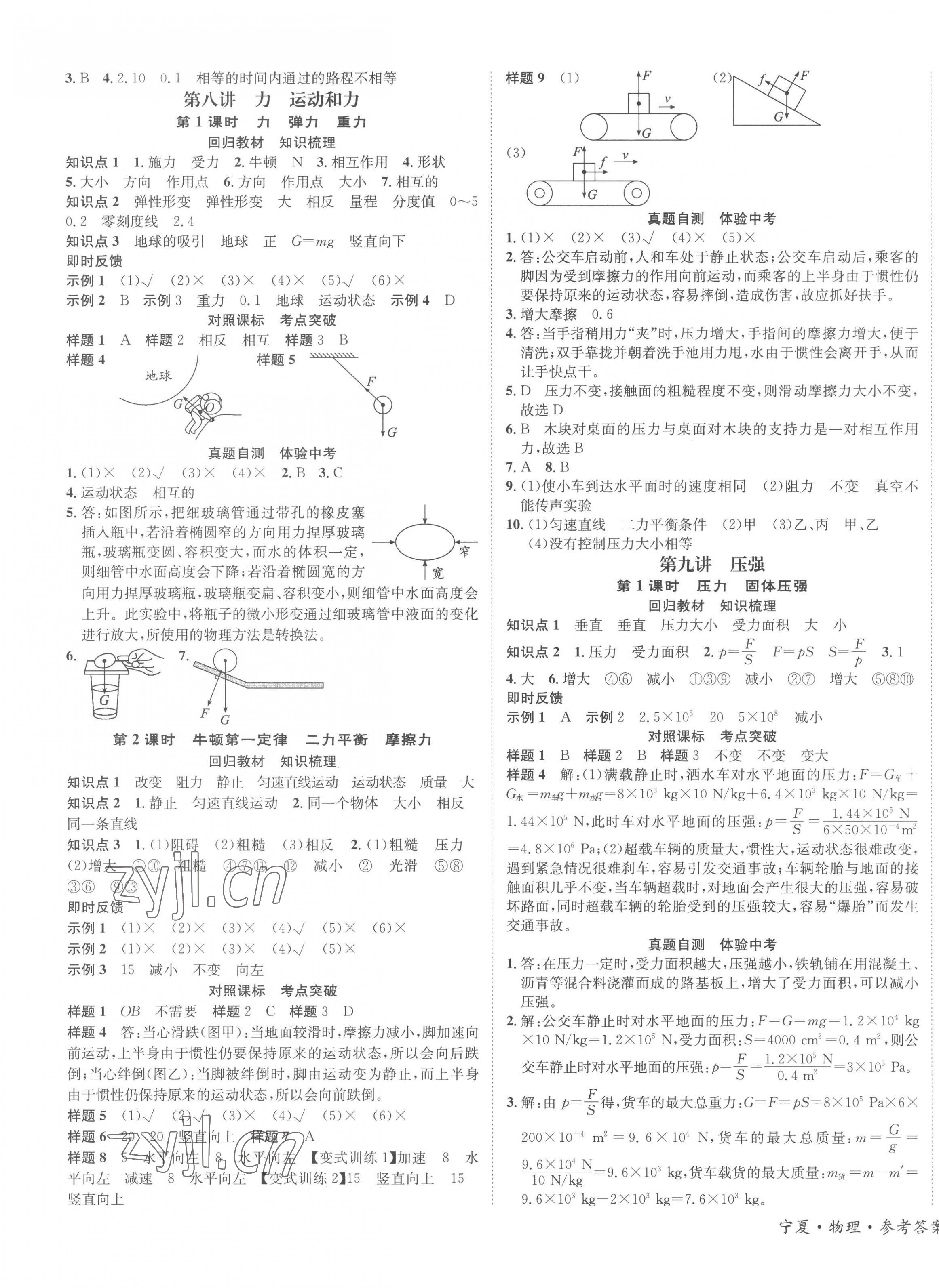 2023年中考2號(hào)物理寧夏專版 第3頁