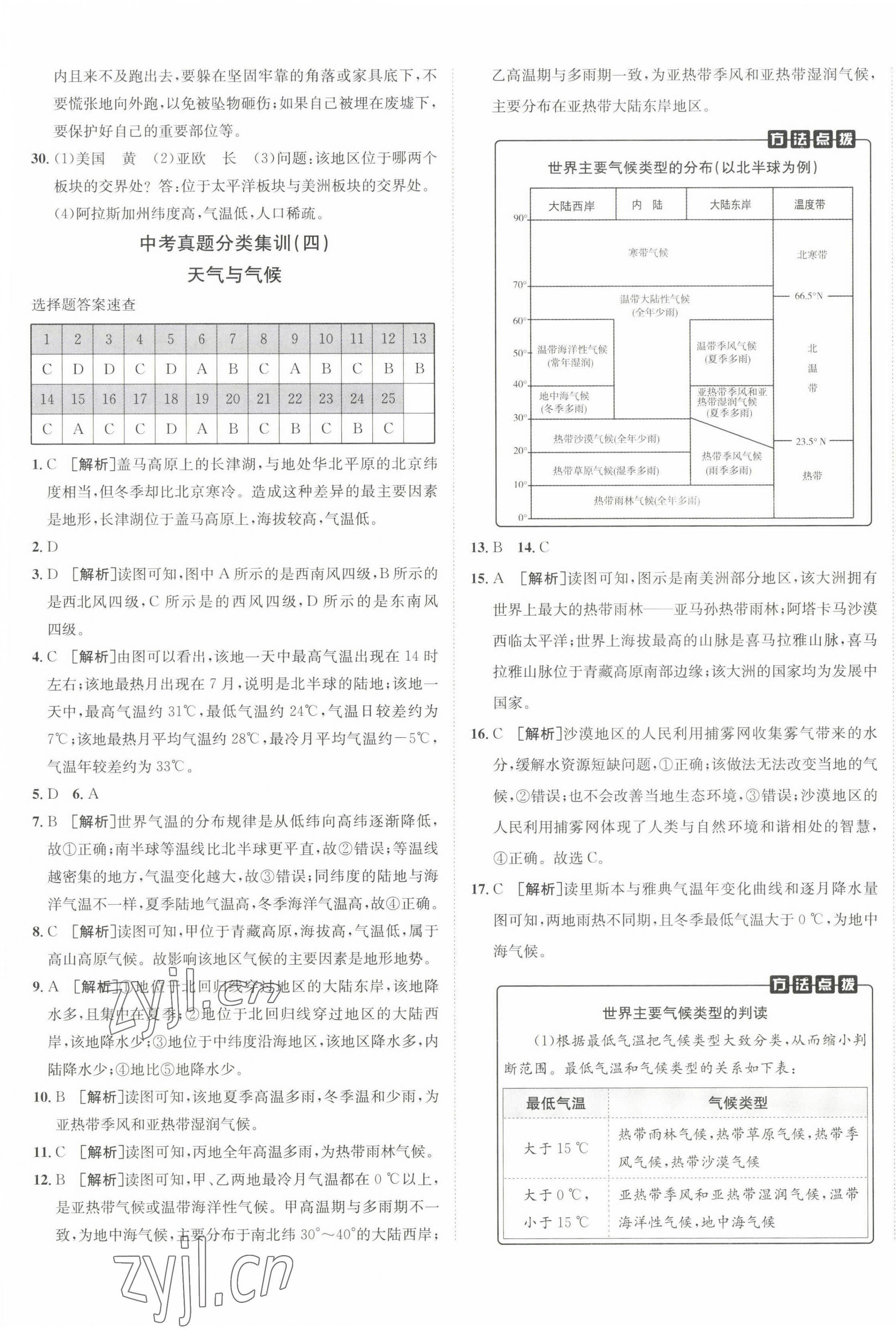 2023年神龙牛皮卷直通中考地理 第5页