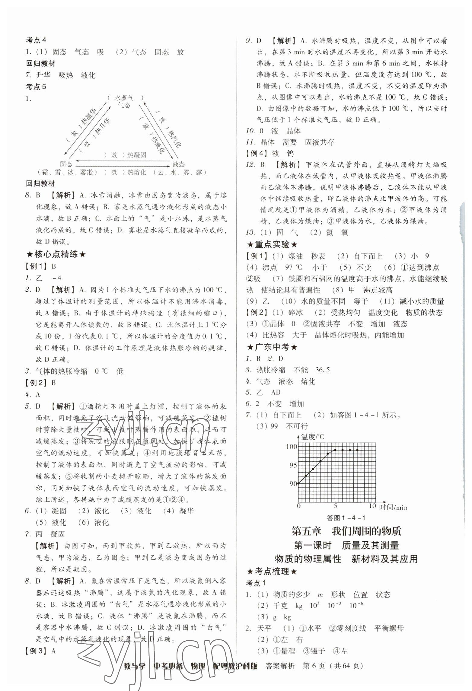 2023年教与学中考必备物理沪粤版 第6页
