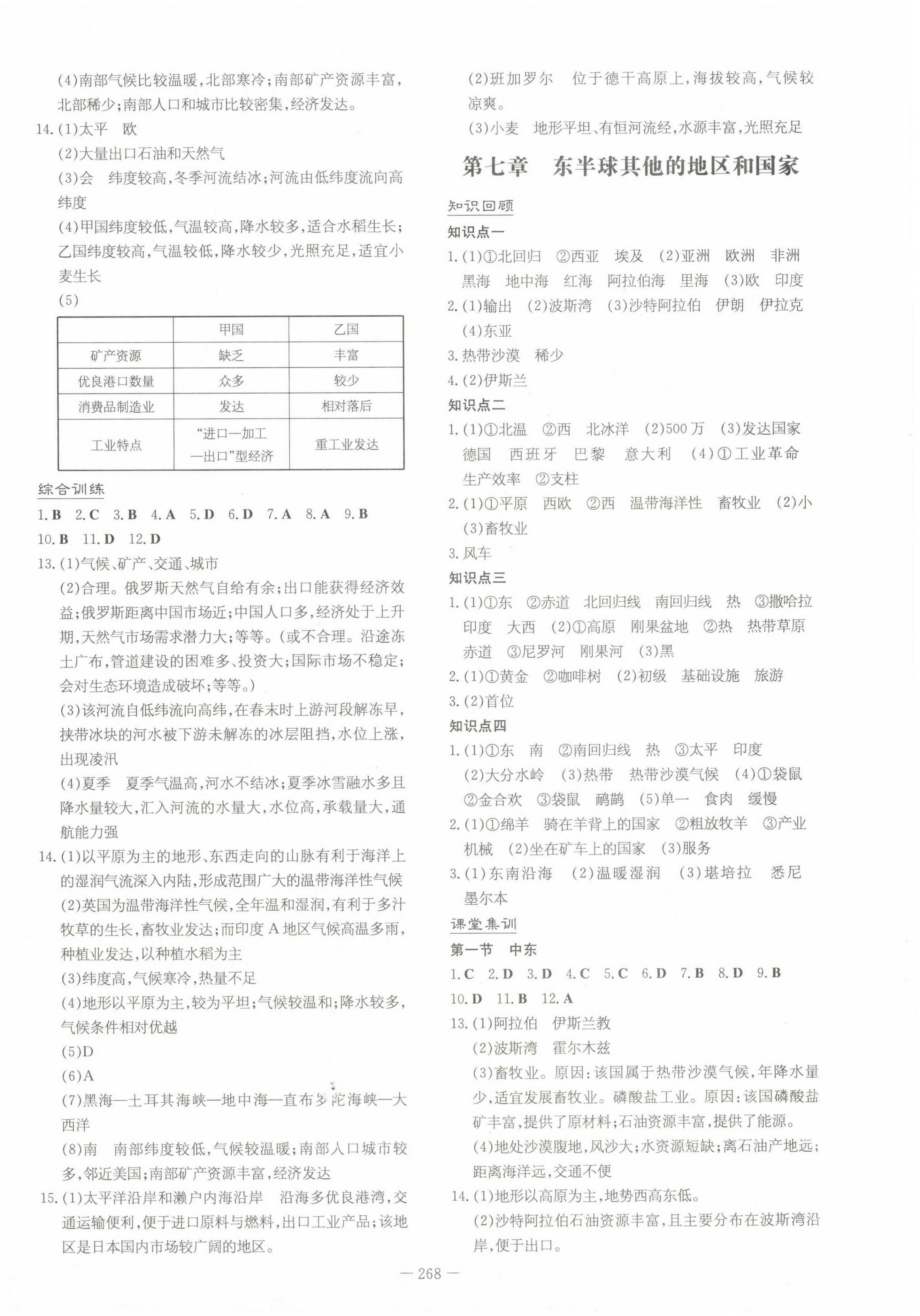 2023年中考总复习导与练地理包头专版 第6页