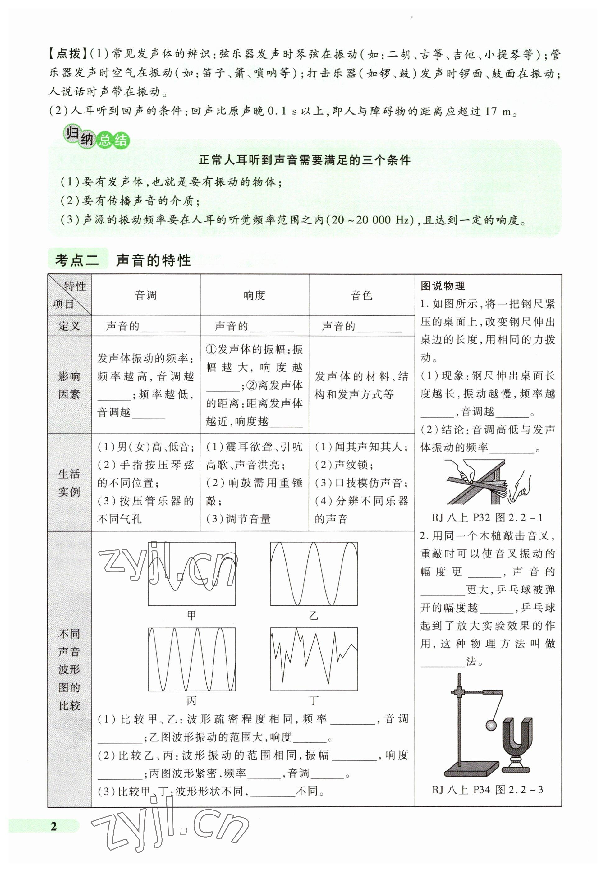 2023年国华教育中考夺冠物理河南专版 参考答案第2页