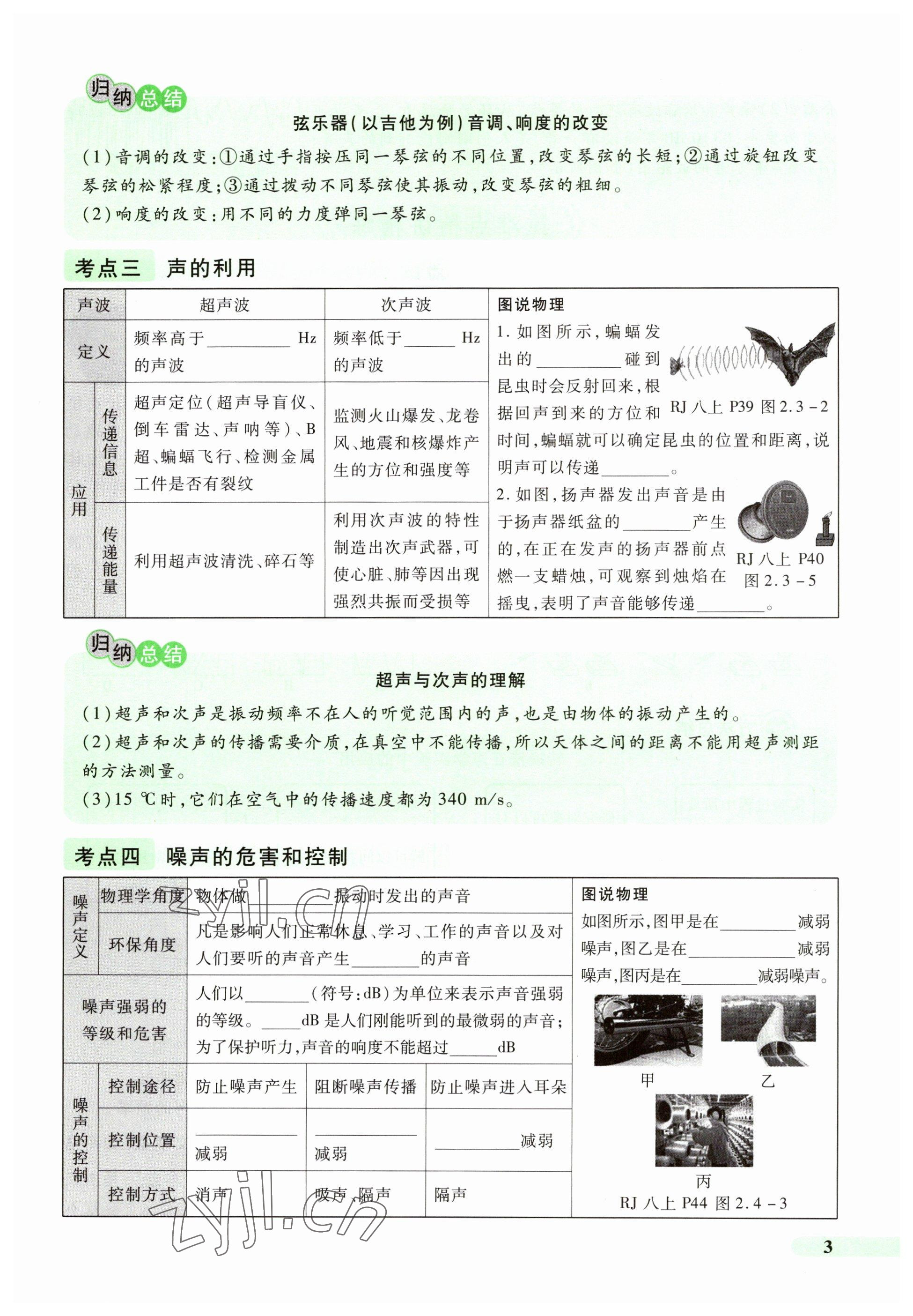 2023年国华教育中考夺冠物理河南专版 参考答案第3页