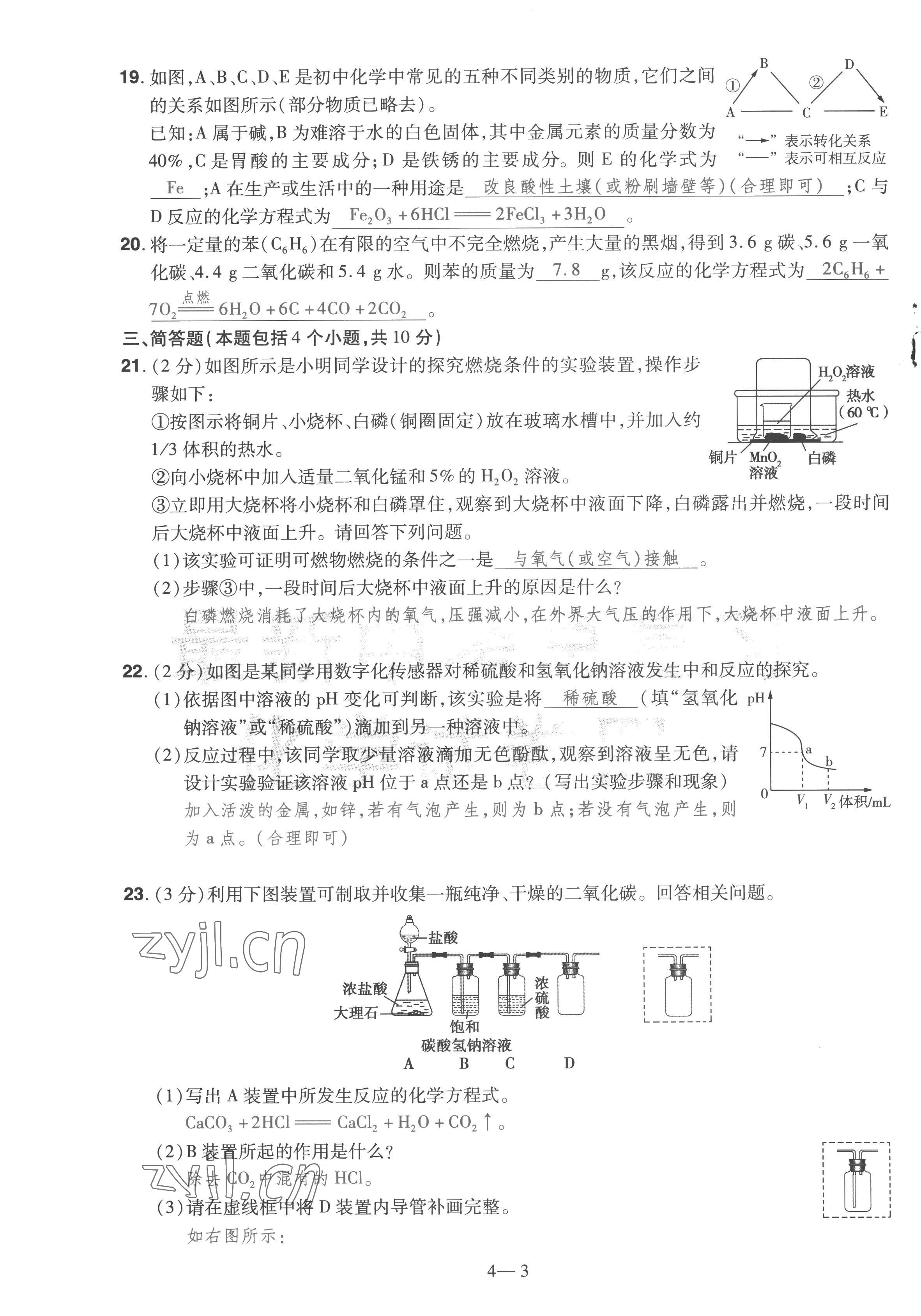 2023年洪文教育最新中考化學(xué)河南專版 第15頁(yè)