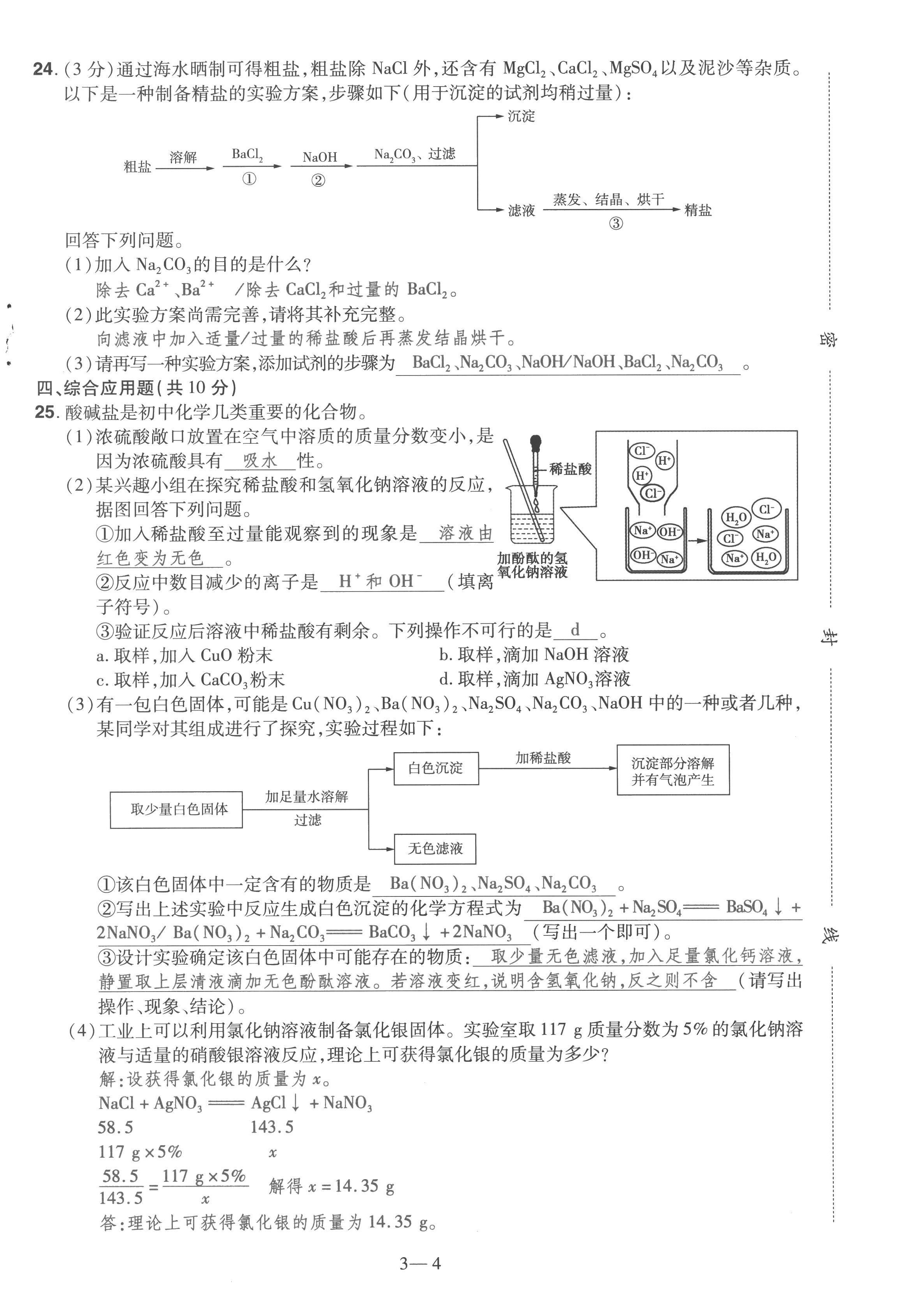 2023年洪文教育最新中考化學(xué)河南專版 第12頁