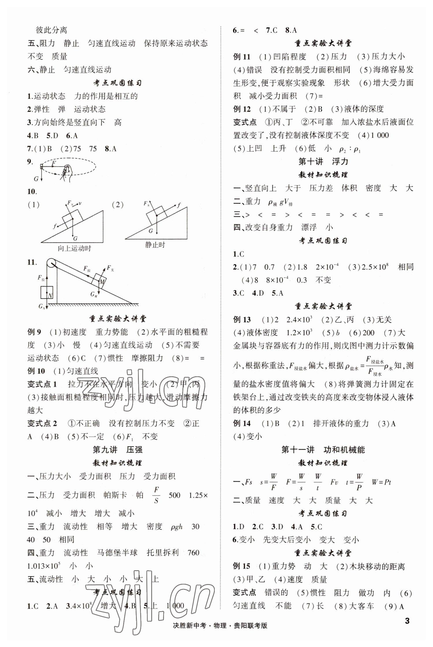 2023年决胜中考物理贵阳专版 第3页