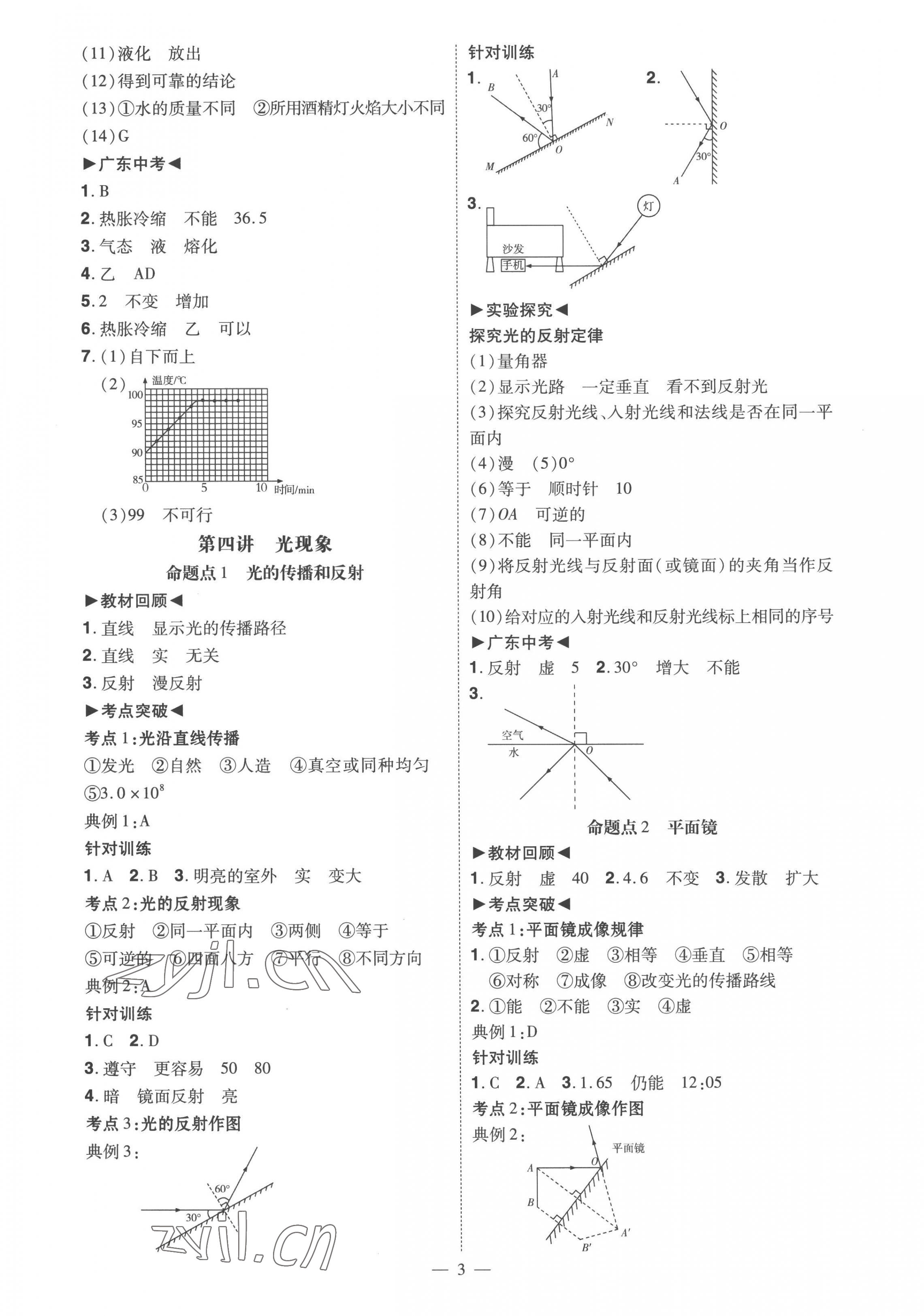 2023年中考冲刺物理广东专版 第3页