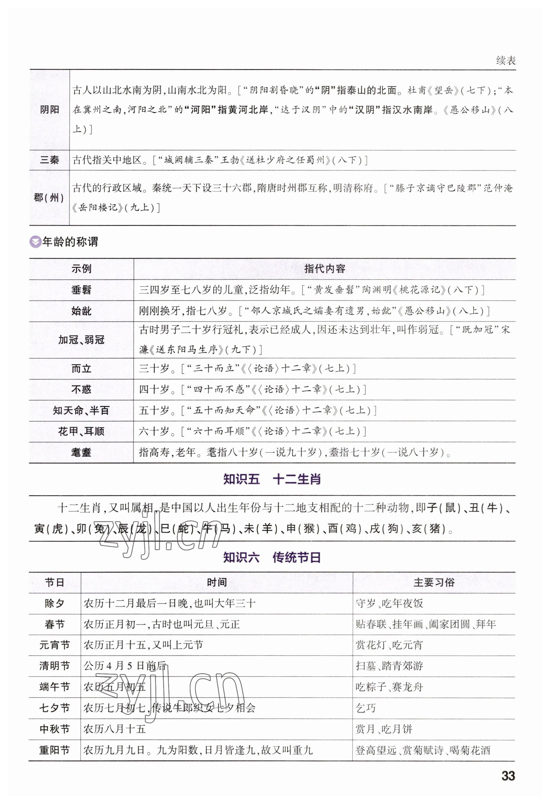 2023年鼎成中考精准提分语文河南专版 参考答案第37页