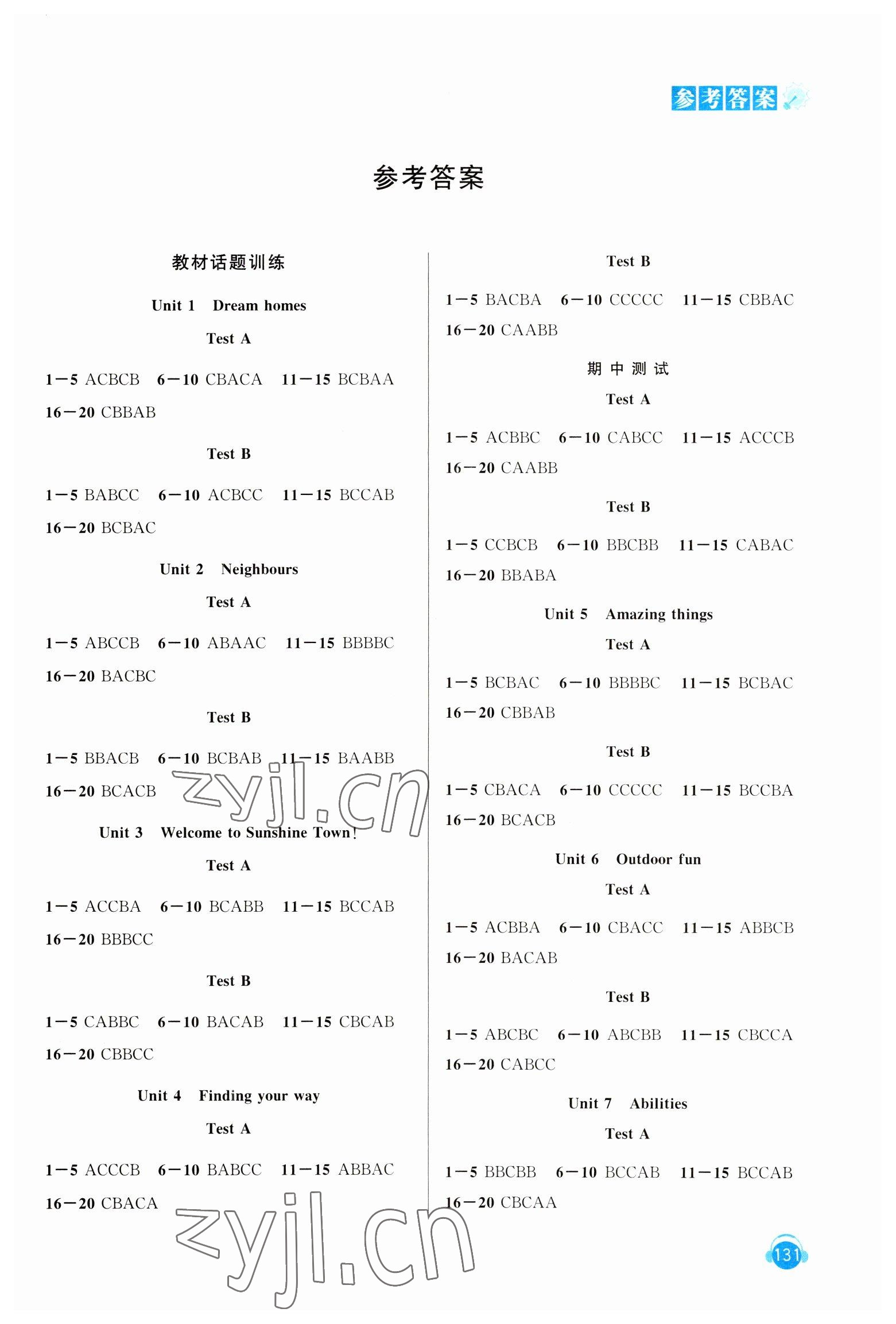 2023年初中英語(yǔ)人機(jī)對(duì)話聽(tīng)力模擬訓(xùn)練七年級(jí)下冊(cè) 第1頁(yè)