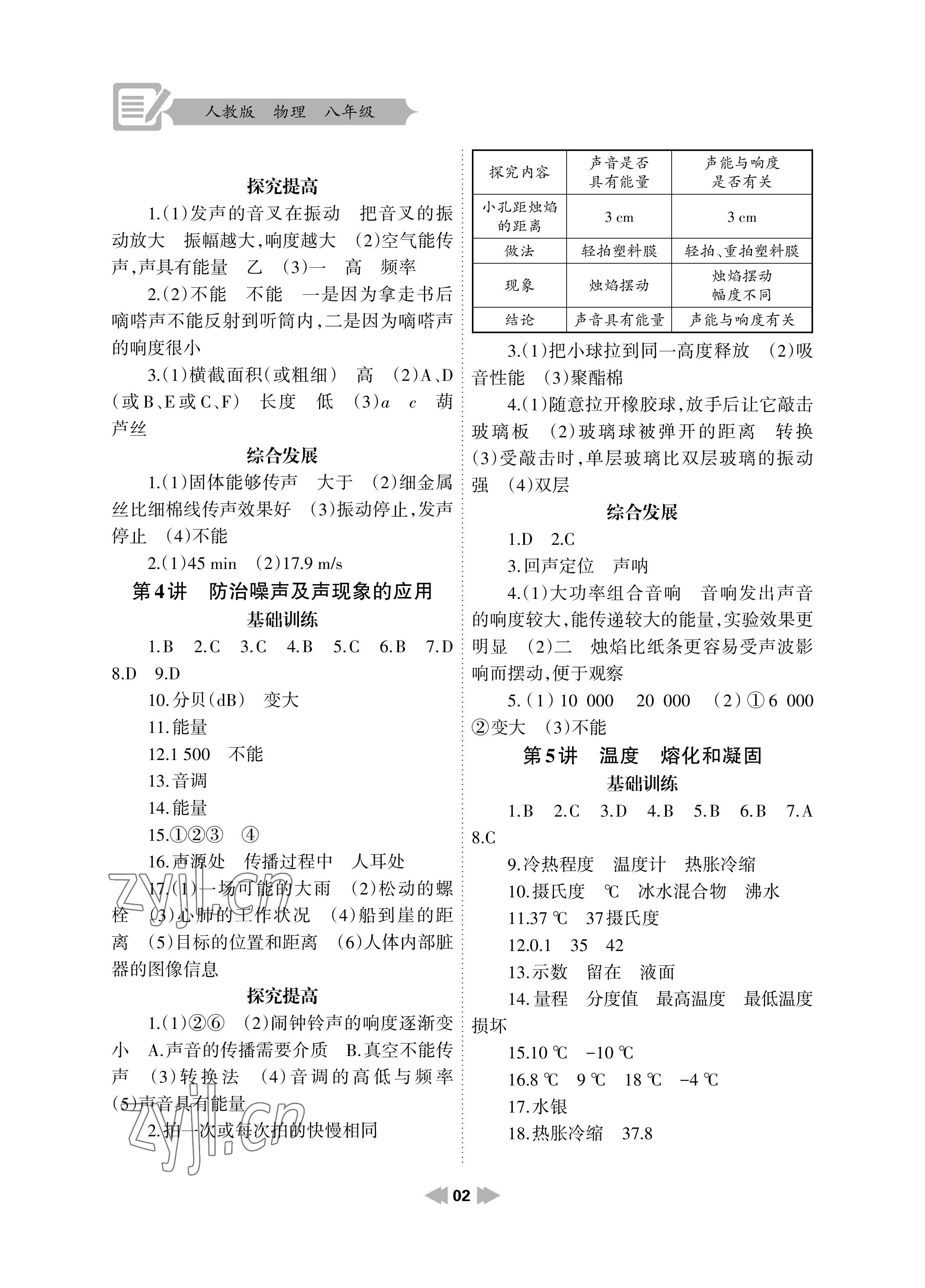 2023年寒假作業(yè)蘭州大學出版社八年級物理人教版 第2頁