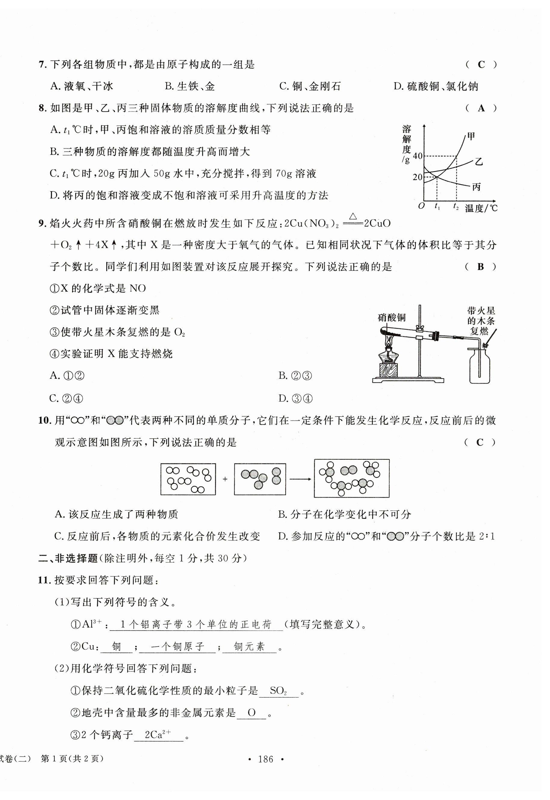 2023年中考总复习长江出版社化学 第6页