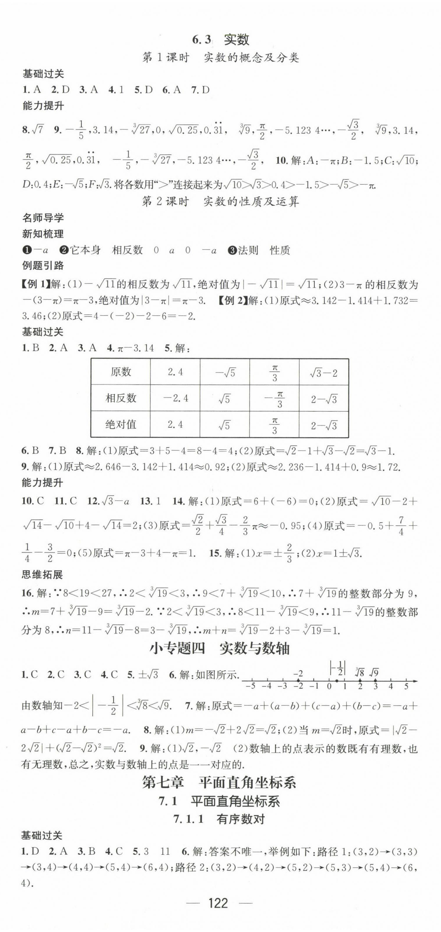 2023年名師測(cè)控七年級(jí)數(shù)學(xué)下冊(cè)人教版 第8頁(yè)