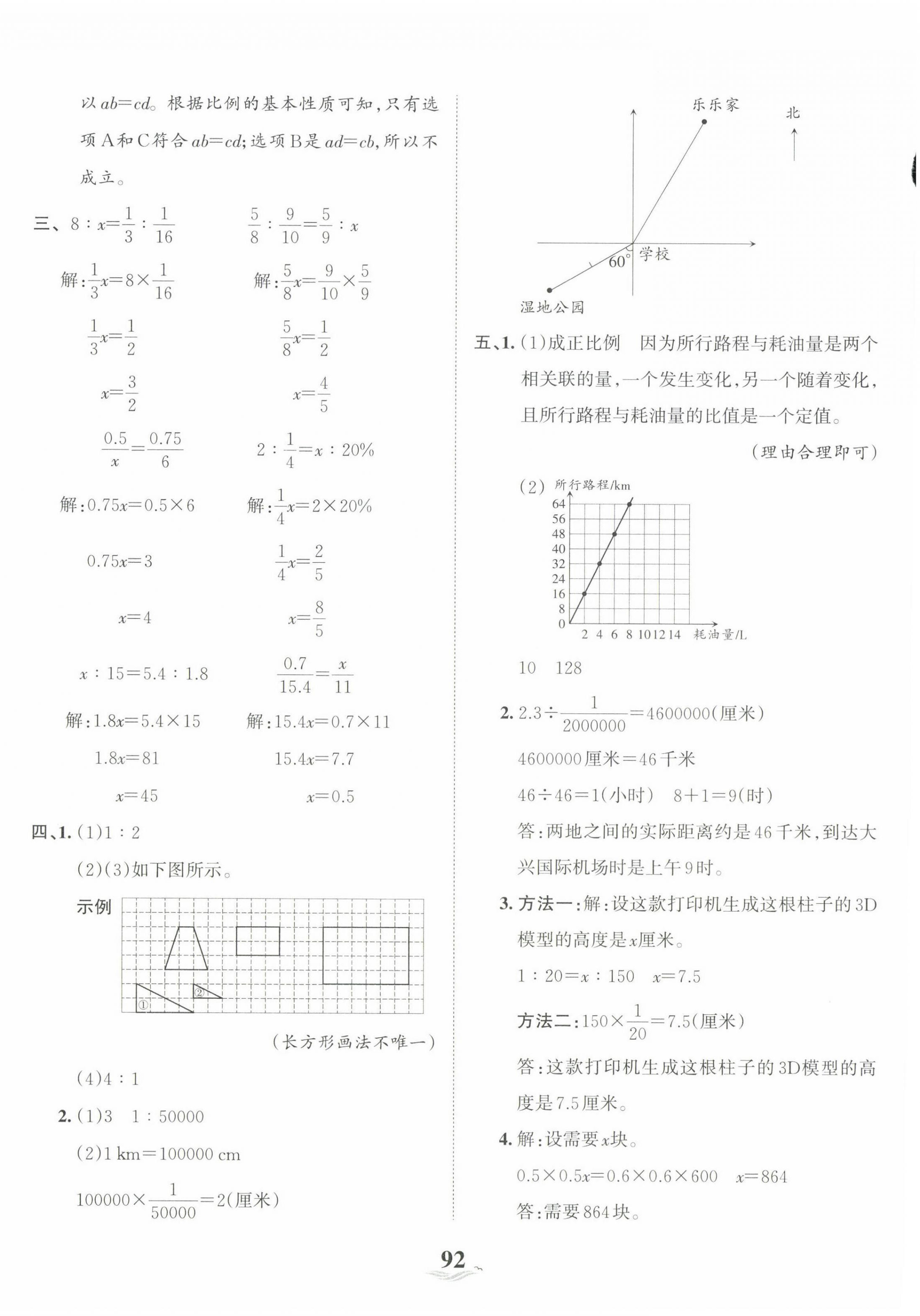 2023年王朝霞培优100分六年级数学下册人教版 第8页