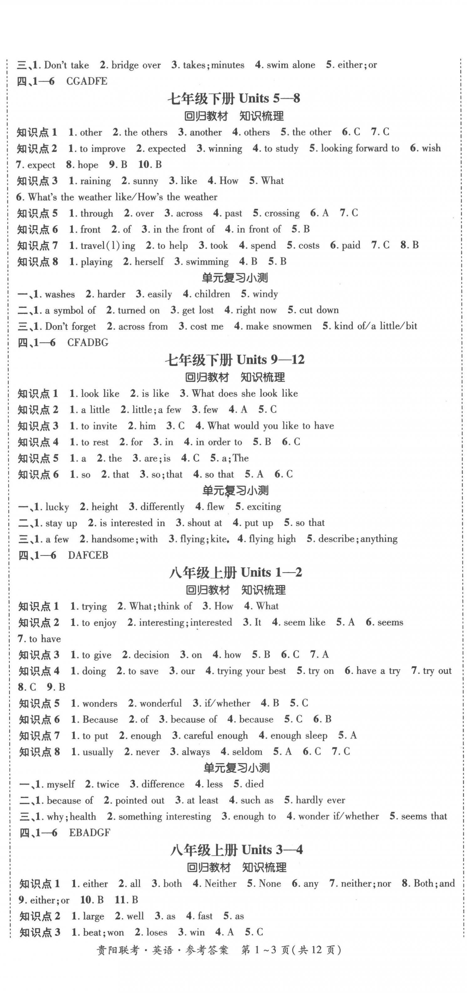 2023年国华图书架构中考英语贵阳安顺六盘水专版 第2页