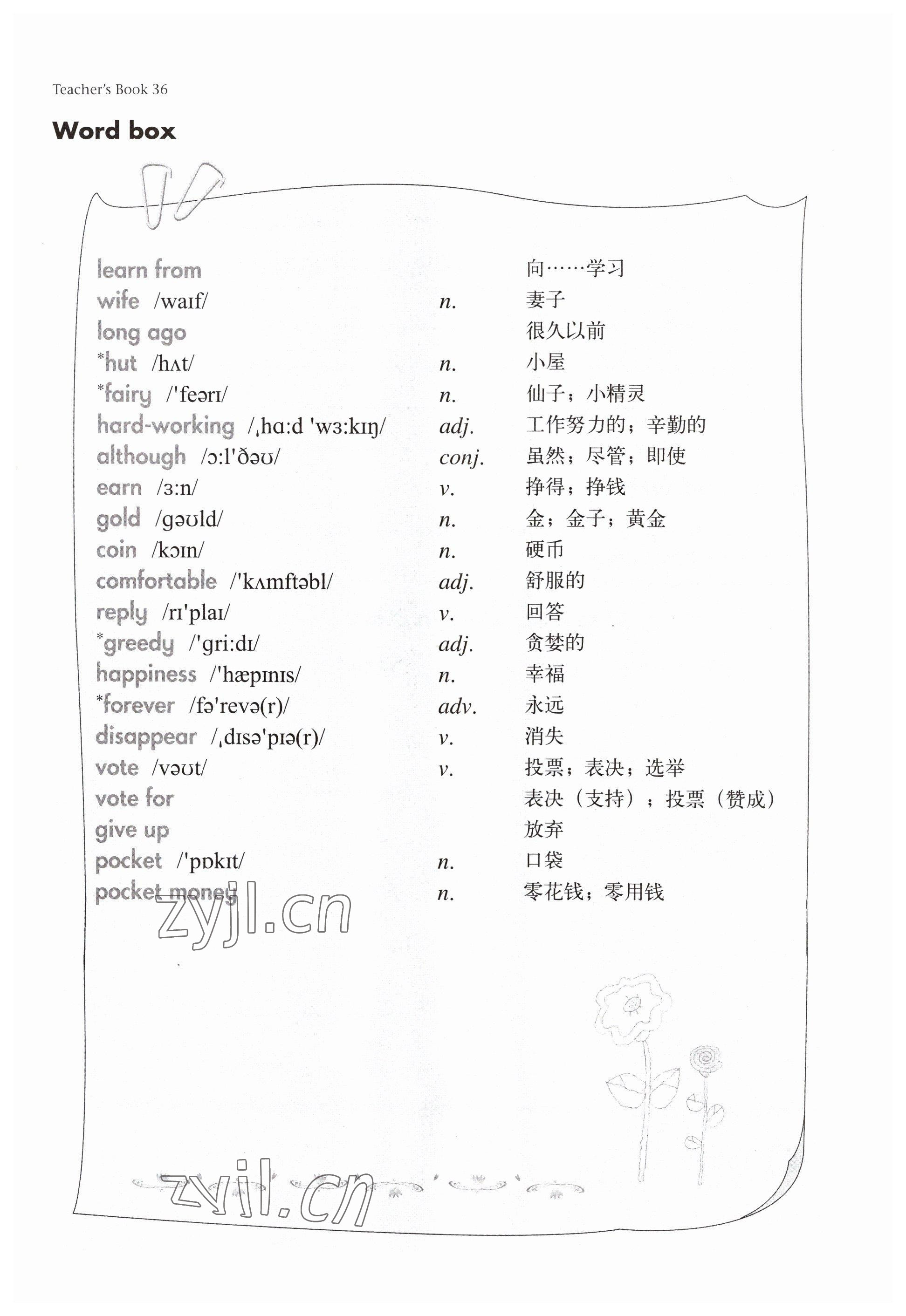 2023年練習(xí)部分七年級英語下冊滬教版54制 參考答案第59頁