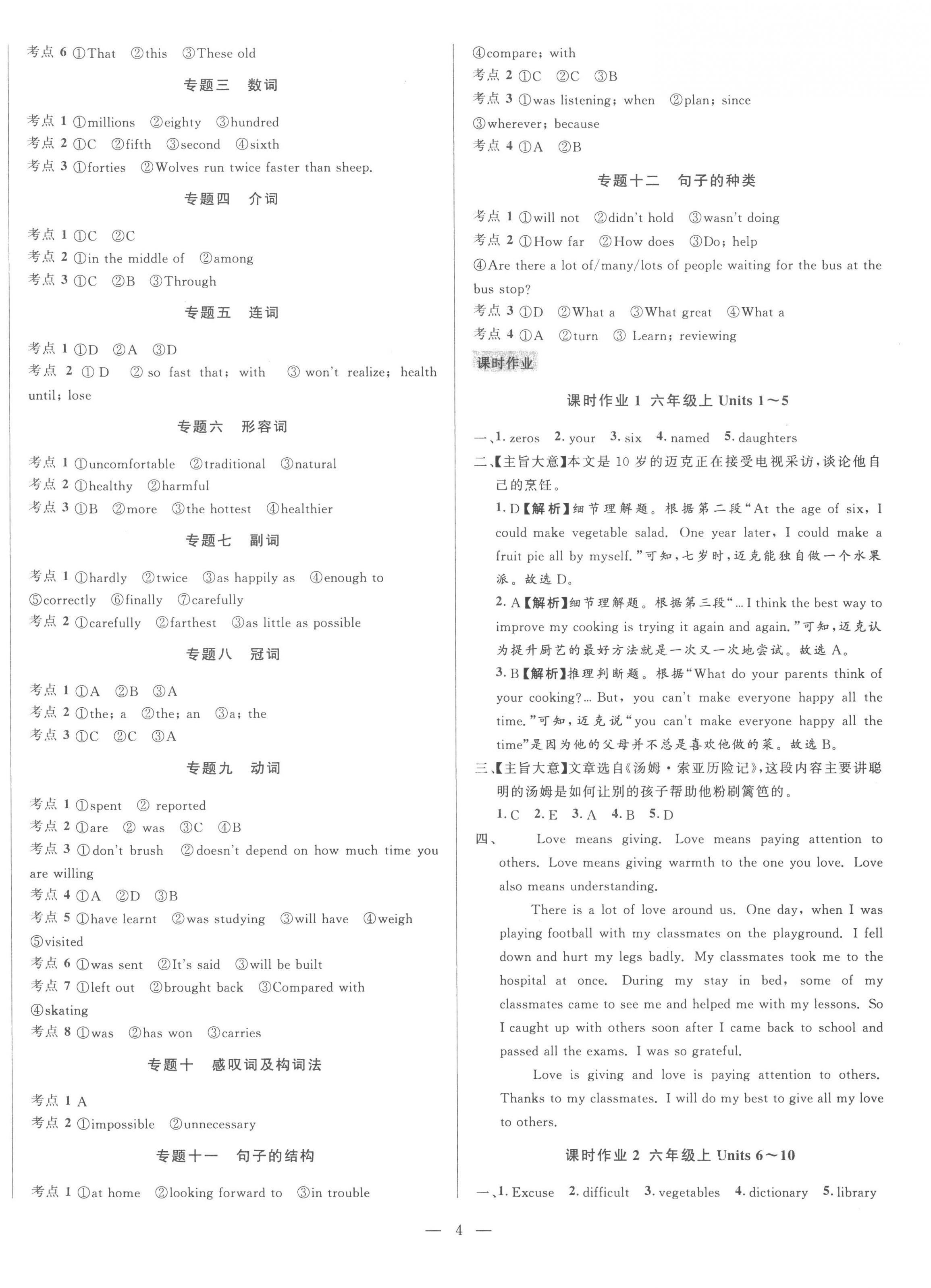 2023年初中学业水平考试总复习英语泰安专版 第4页