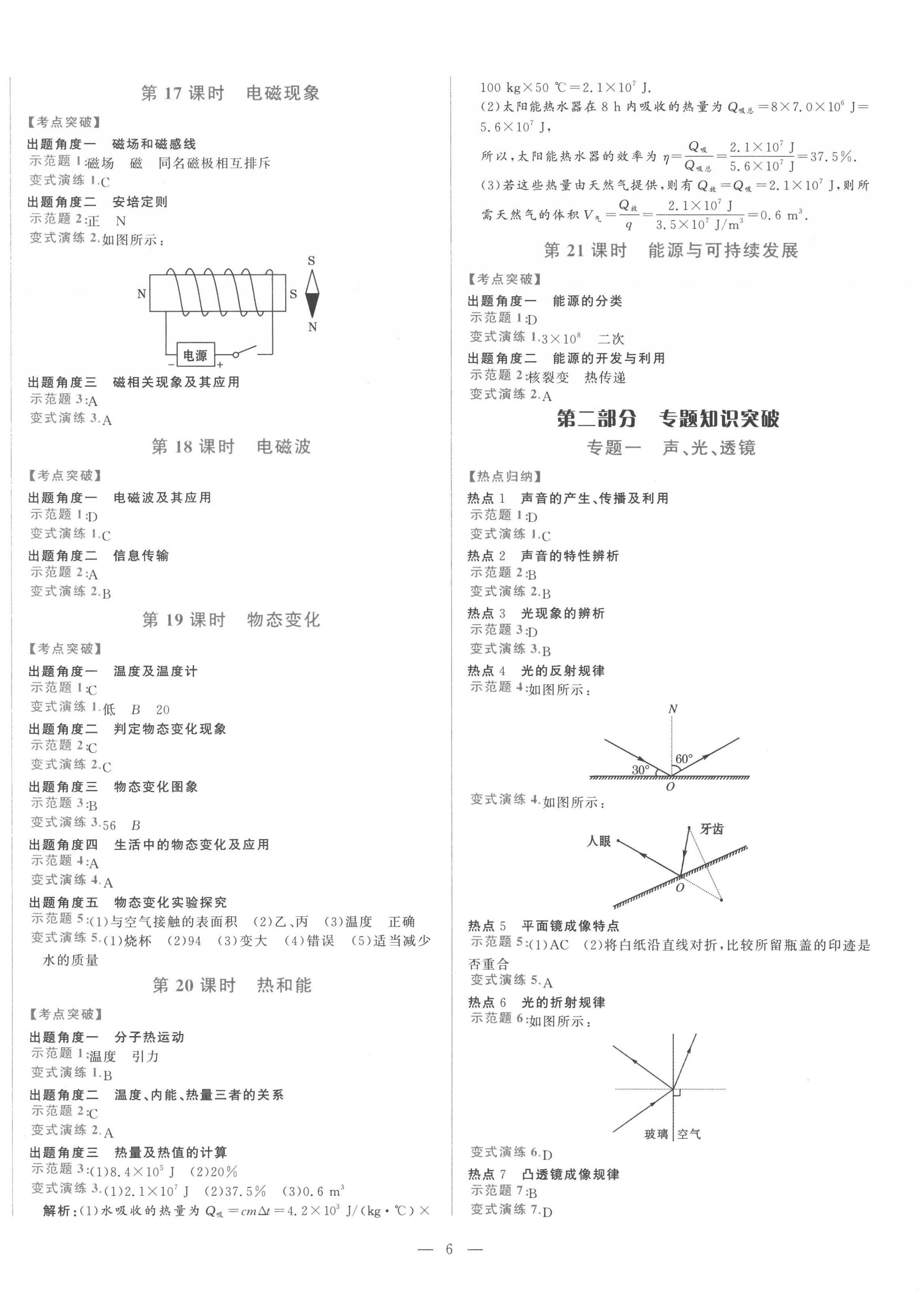 2023年初中学业水平考试总复习物理泰安专版 第6页