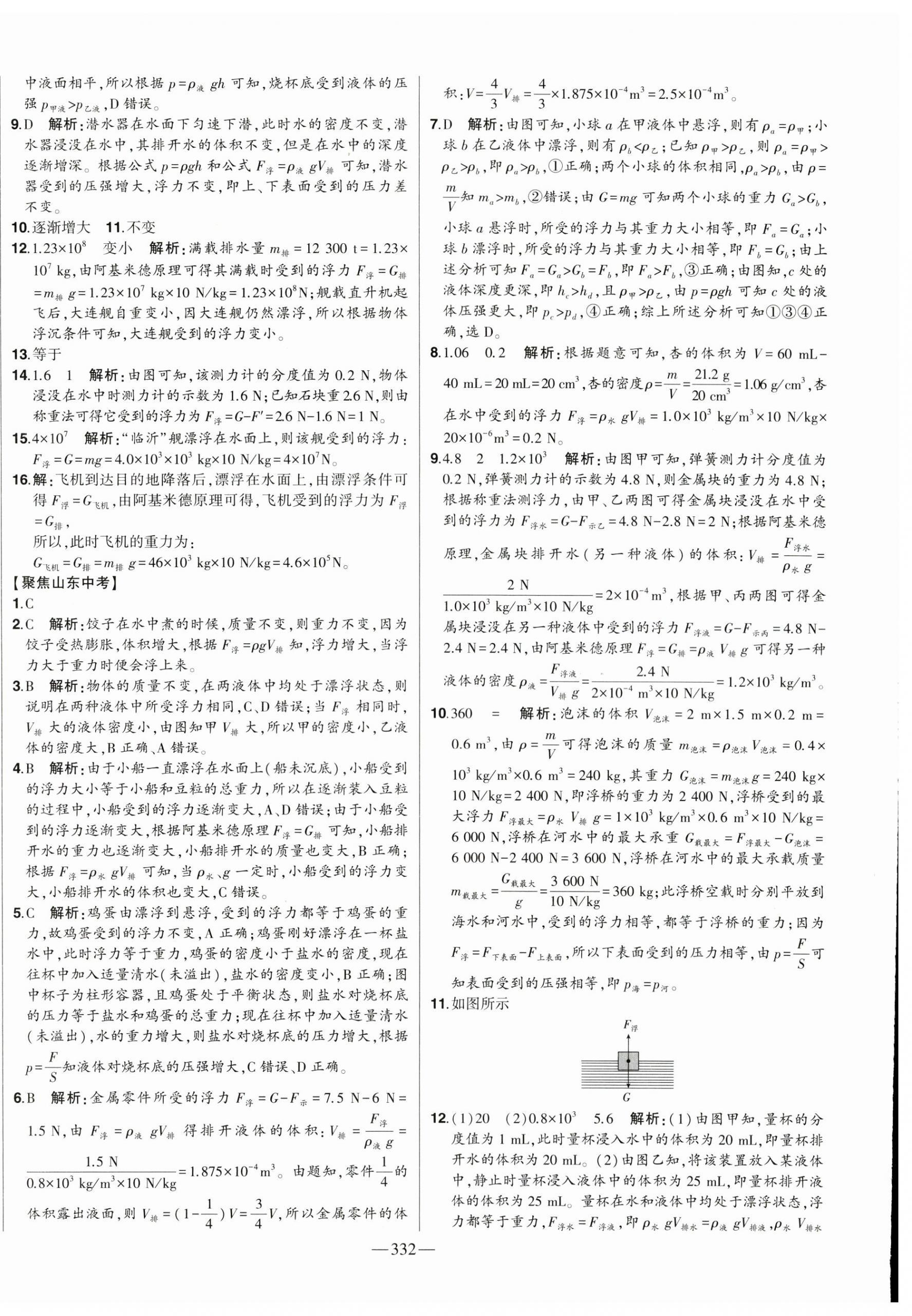 2023年智慧大课堂学业总复习全程精练物理沪科版 第16页