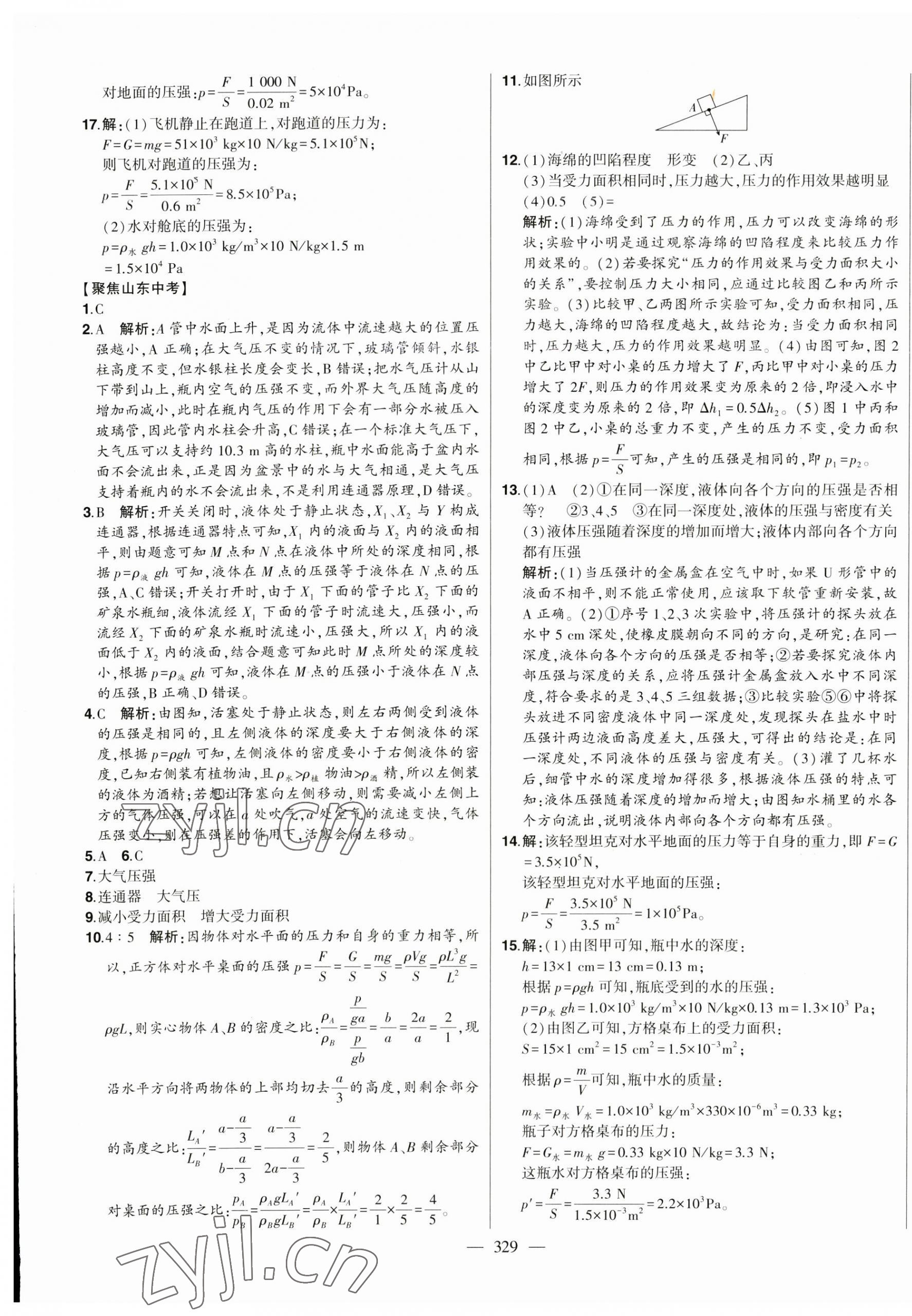 2023年智慧大课堂学业总复习全程精练物理沪科版 第13页