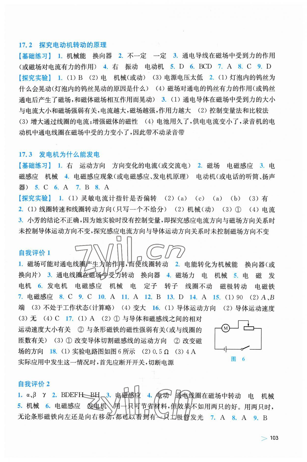 2023年同步练习上海科学技术出版社九年级物理下册沪粤版 第3页