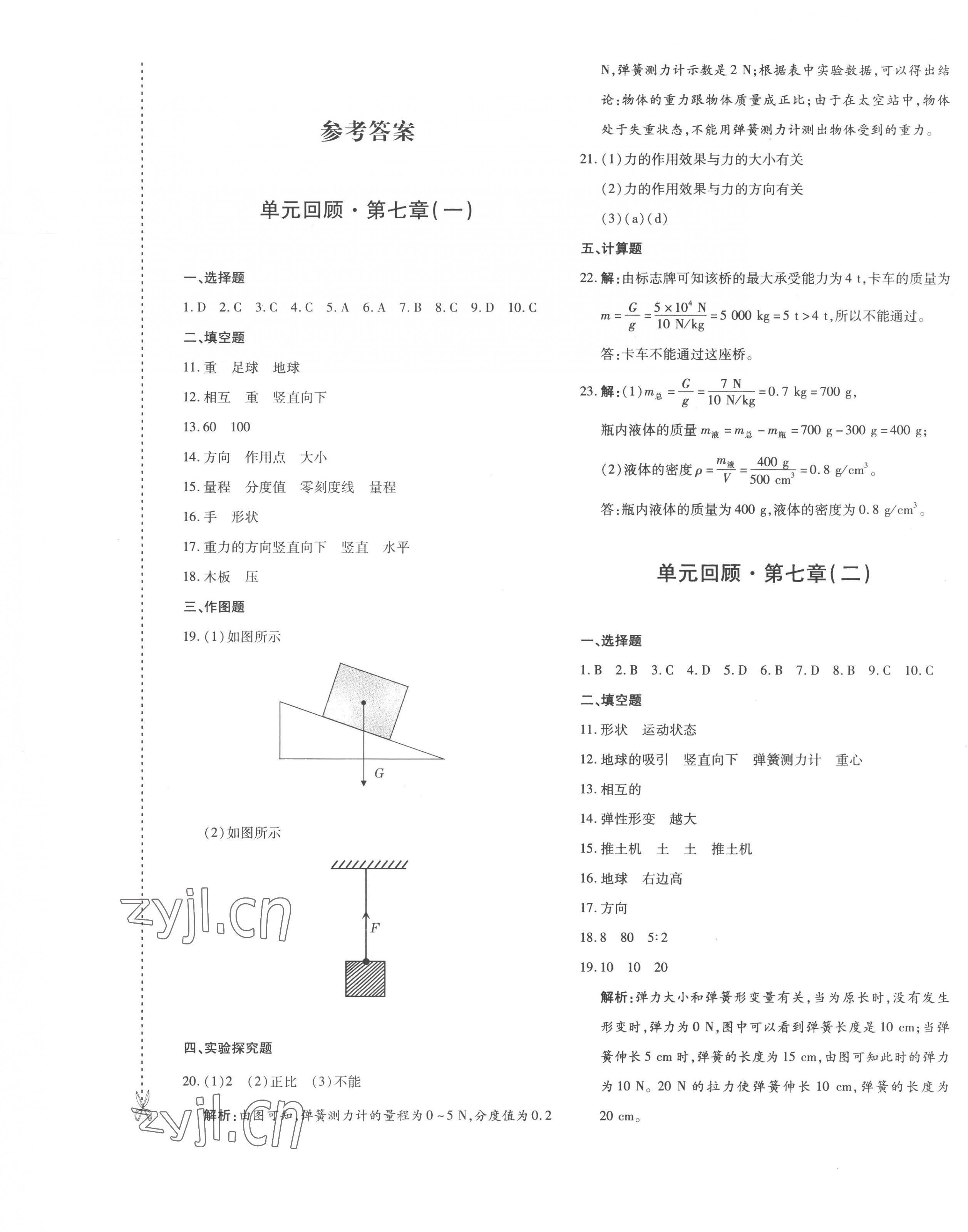 2023年優(yōu)學(xué)1+1評(píng)價(jià)與測試八年級(jí)物理下冊人教版 第1頁