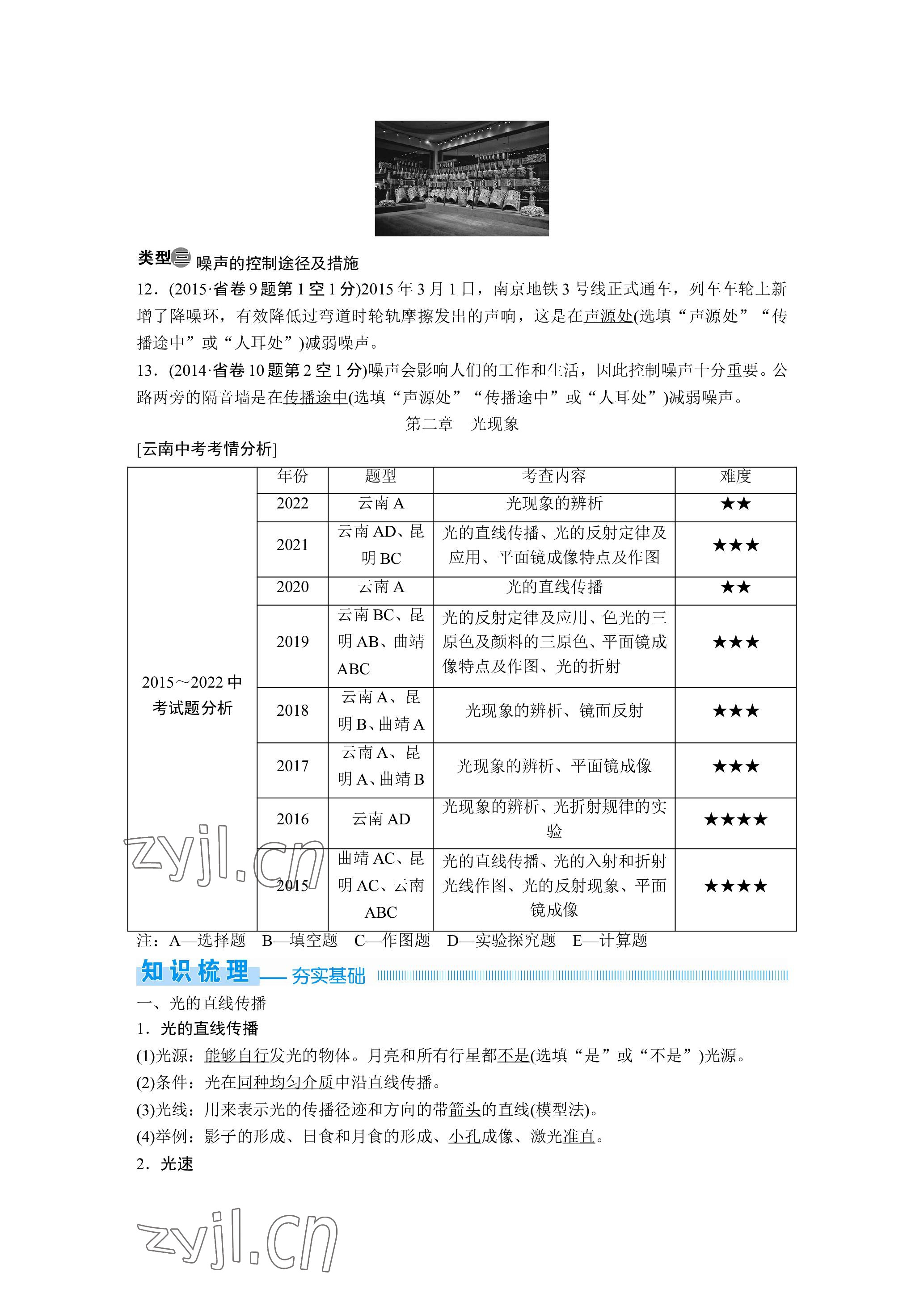 2023年晨光全優(yōu)同步指導(dǎo)訓(xùn)練與檢測物理 參考答案第7頁