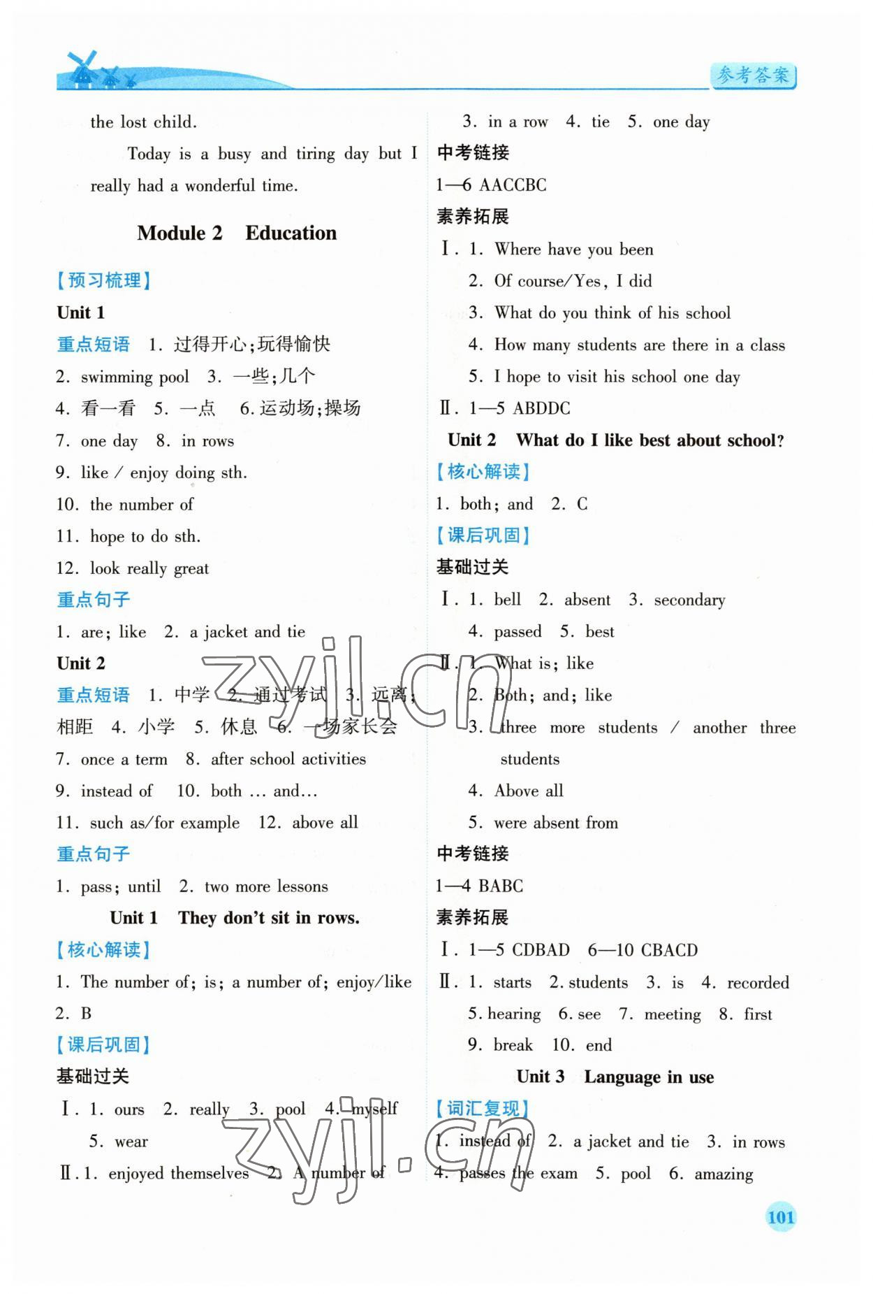 2023年績(jī)優(yōu)學(xué)案九年級(jí)英語(yǔ)下冊(cè)外研版 第3頁(yè)