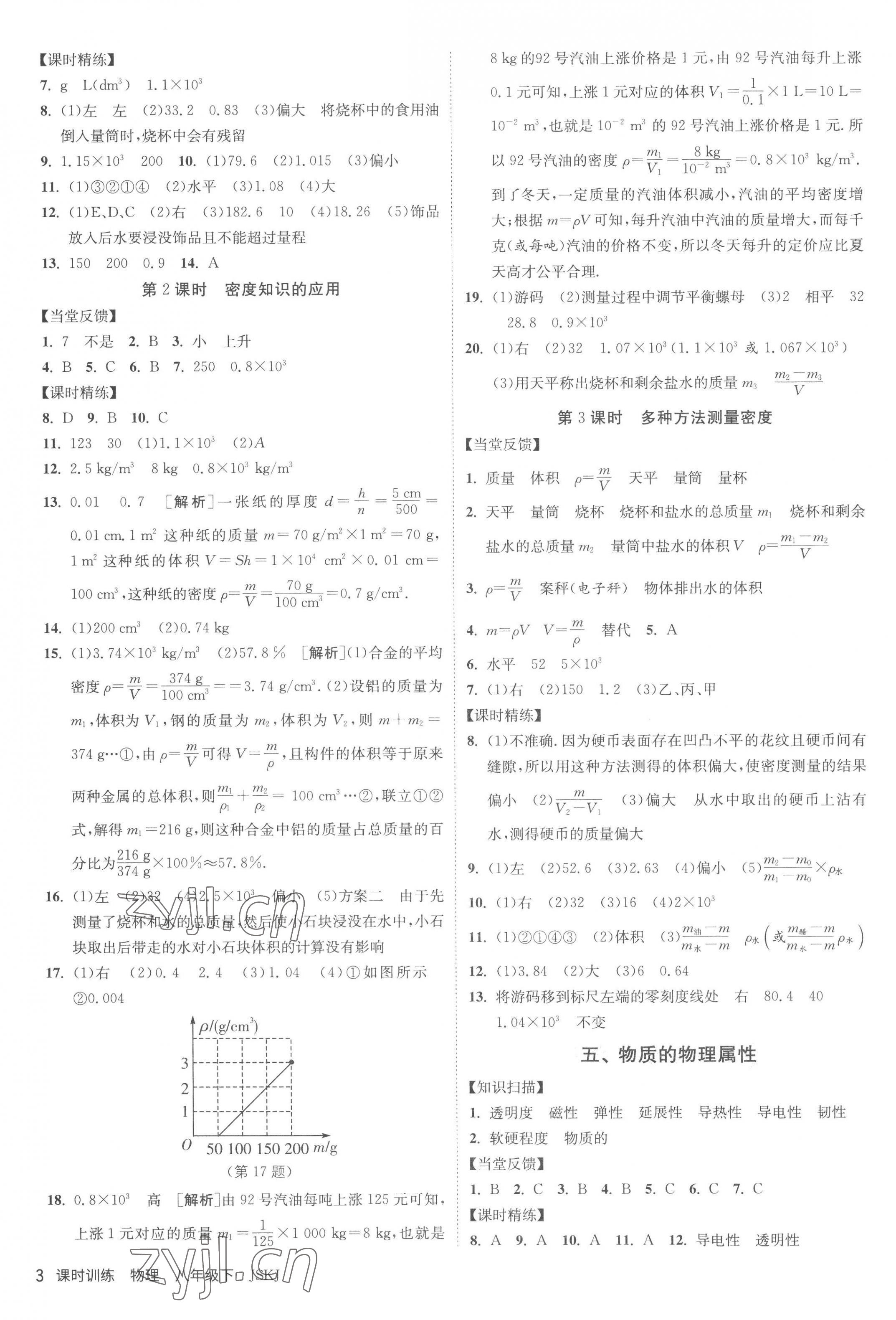 2023年課時訓(xùn)練八年級物理下冊蘇科版江蘇人民出版社 第3頁