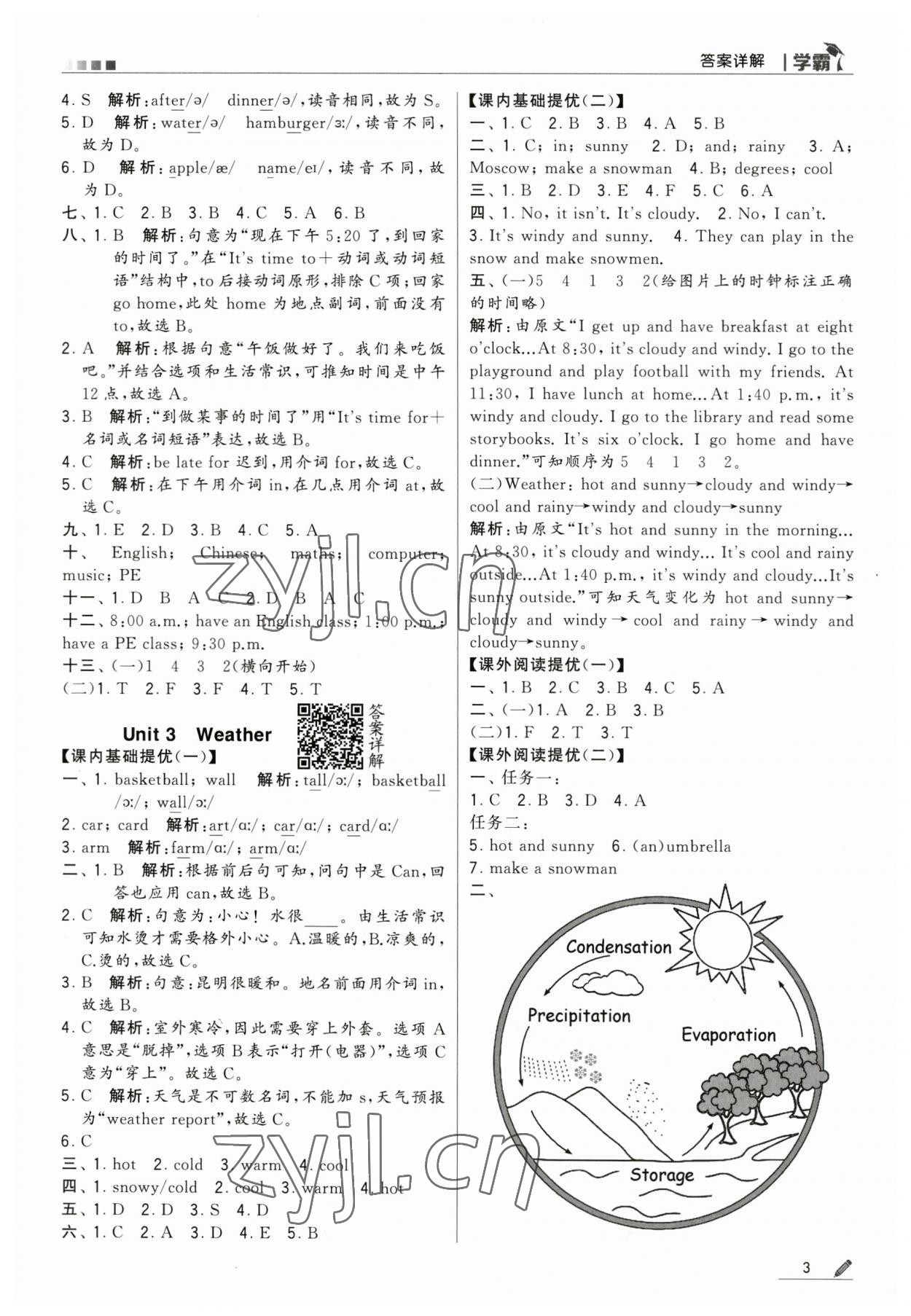 2023年喬木圖書學(xué)霸四年級(jí)英語下冊(cè)人教版 第3頁(yè)