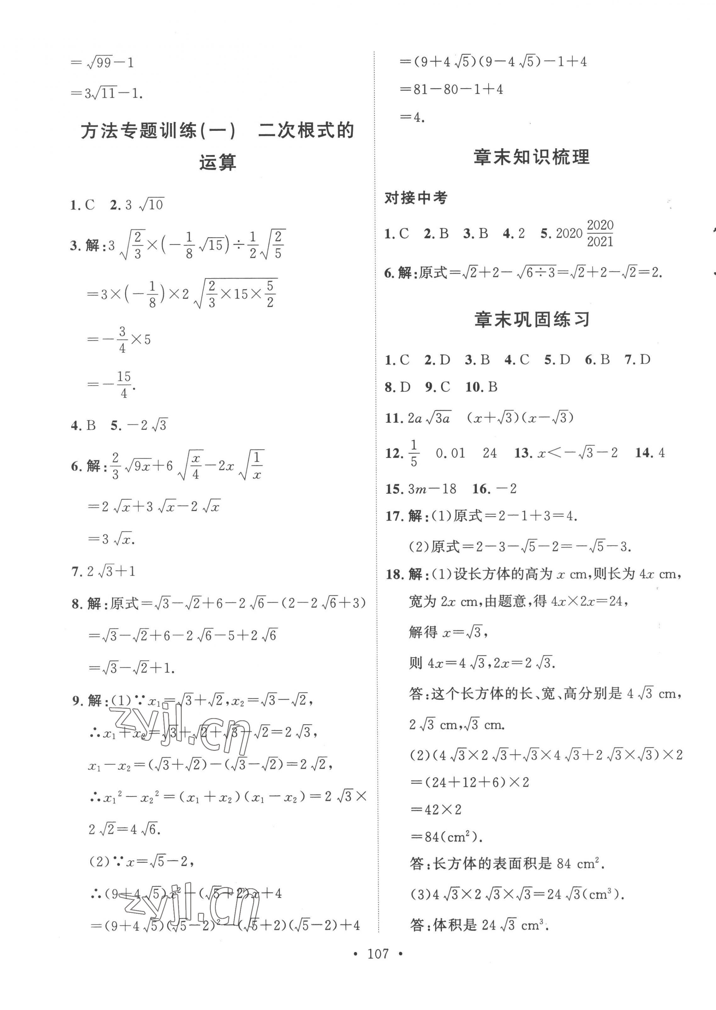 2023年實(shí)驗(yàn)教材新學(xué)案八年級(jí)數(shù)學(xué)下冊(cè)人教版 第3頁