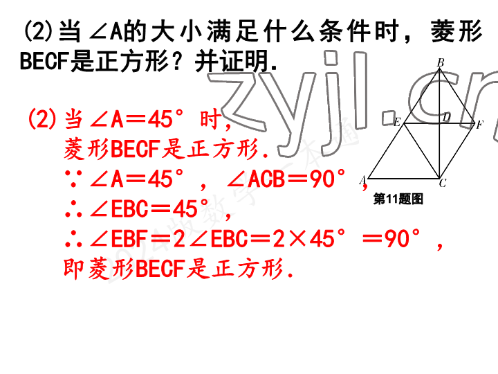 2023年一本通武汉出版社九年级数学上册北师大版 参考答案第57页