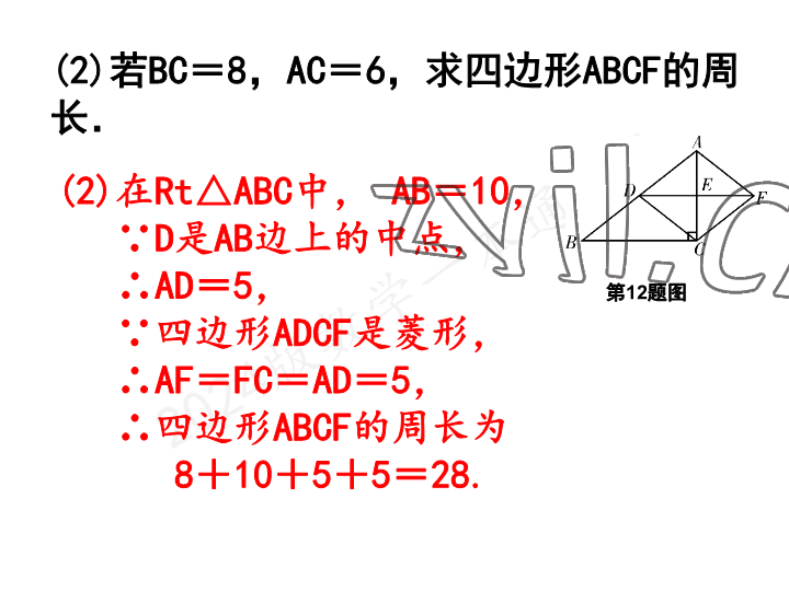 2023年一本通武汉出版社九年级数学上册北师大版 参考答案第25页